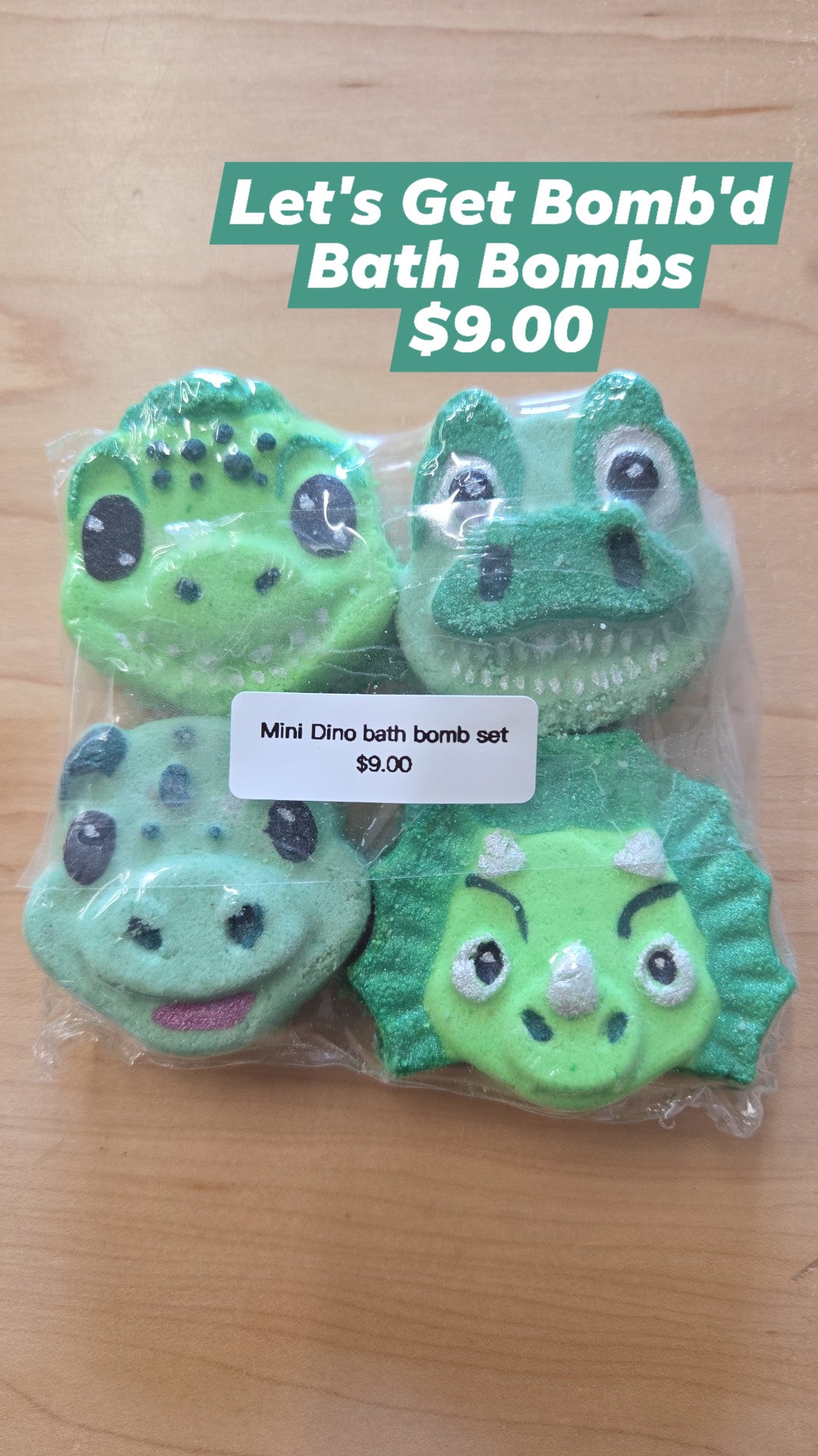 Bath Bombs-Mini Dino
