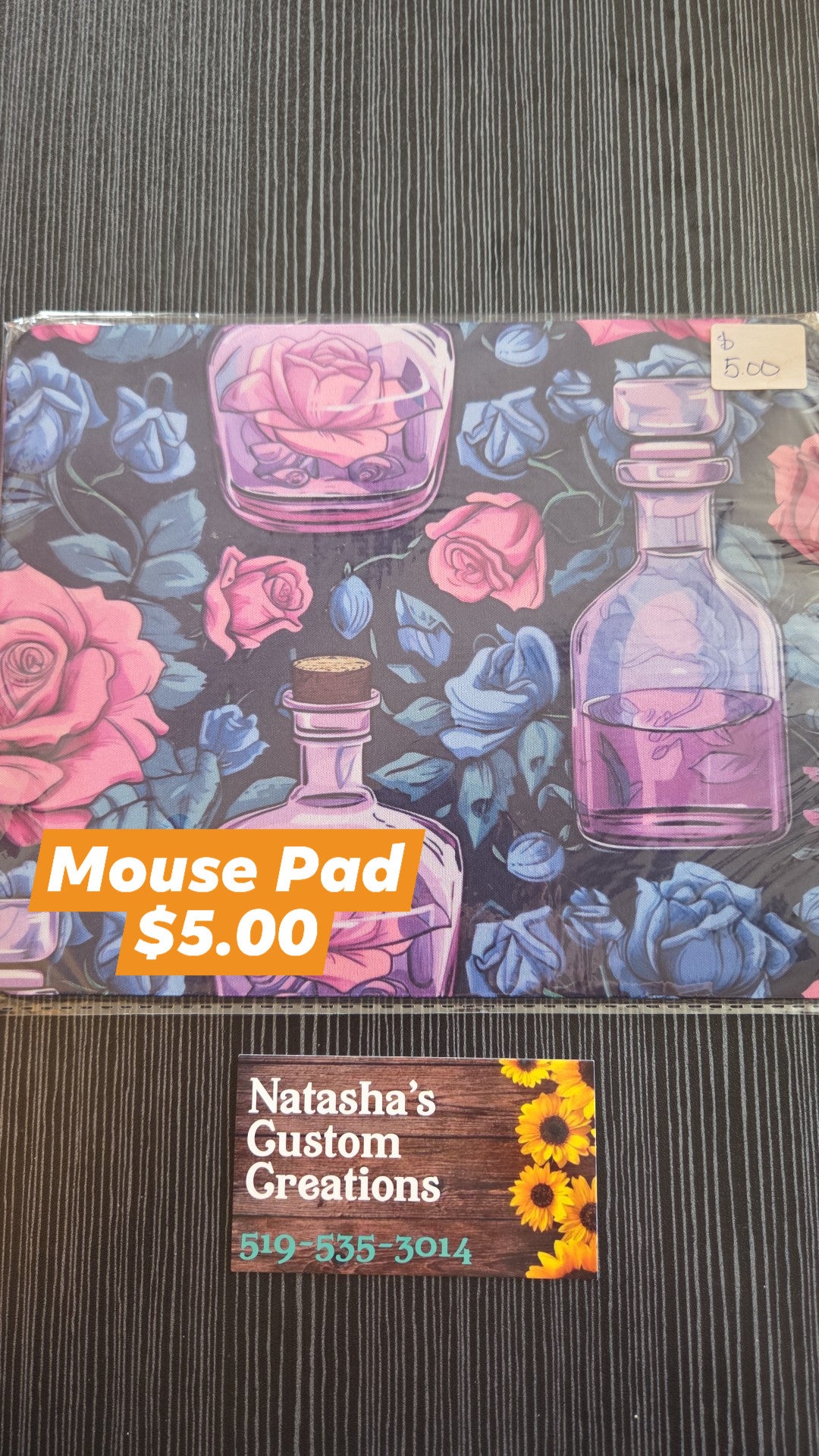Mouse Pad - Flowers & Potion