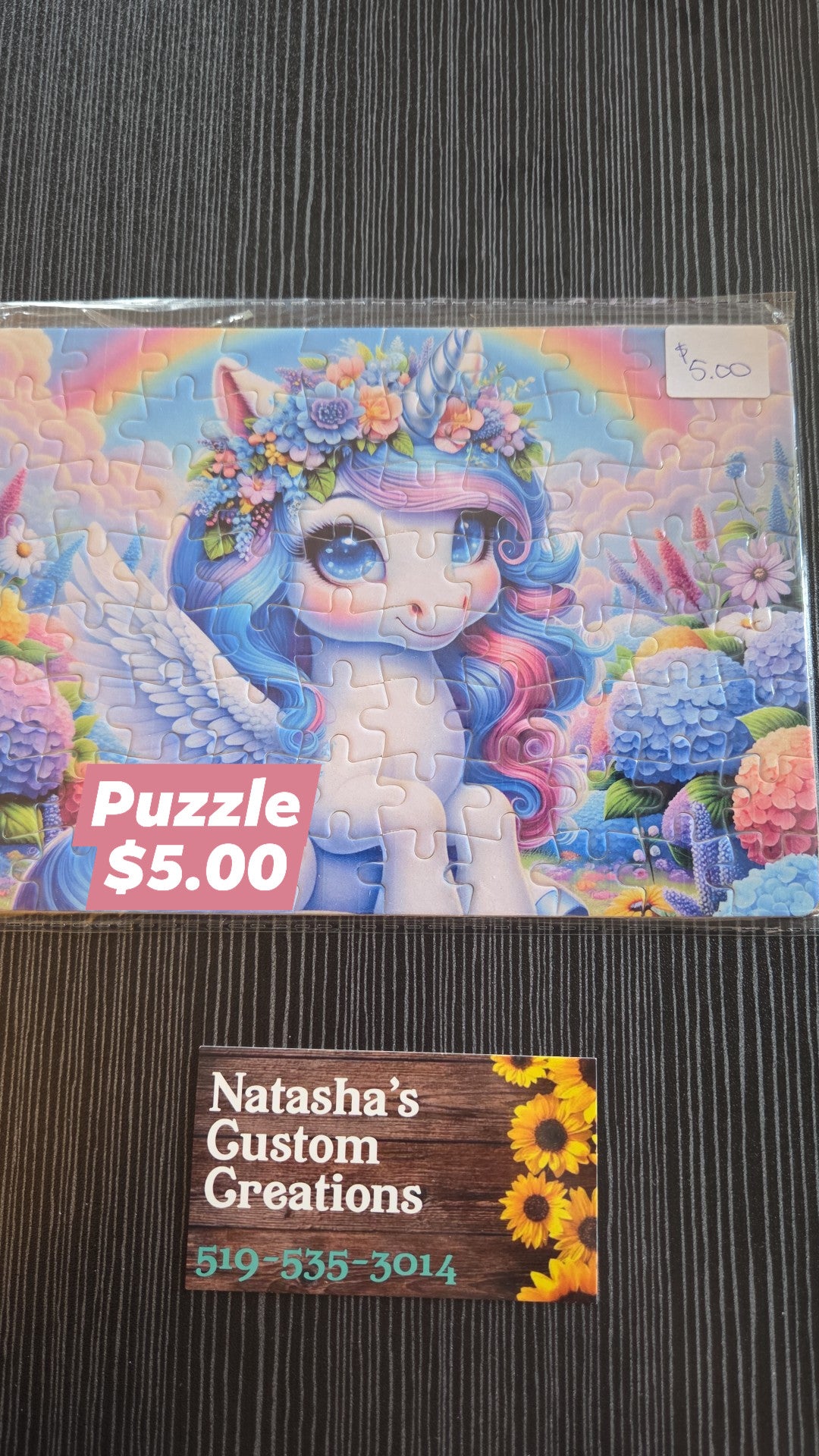 Natasha's Custom Creations - Puzzle - Unicorn
