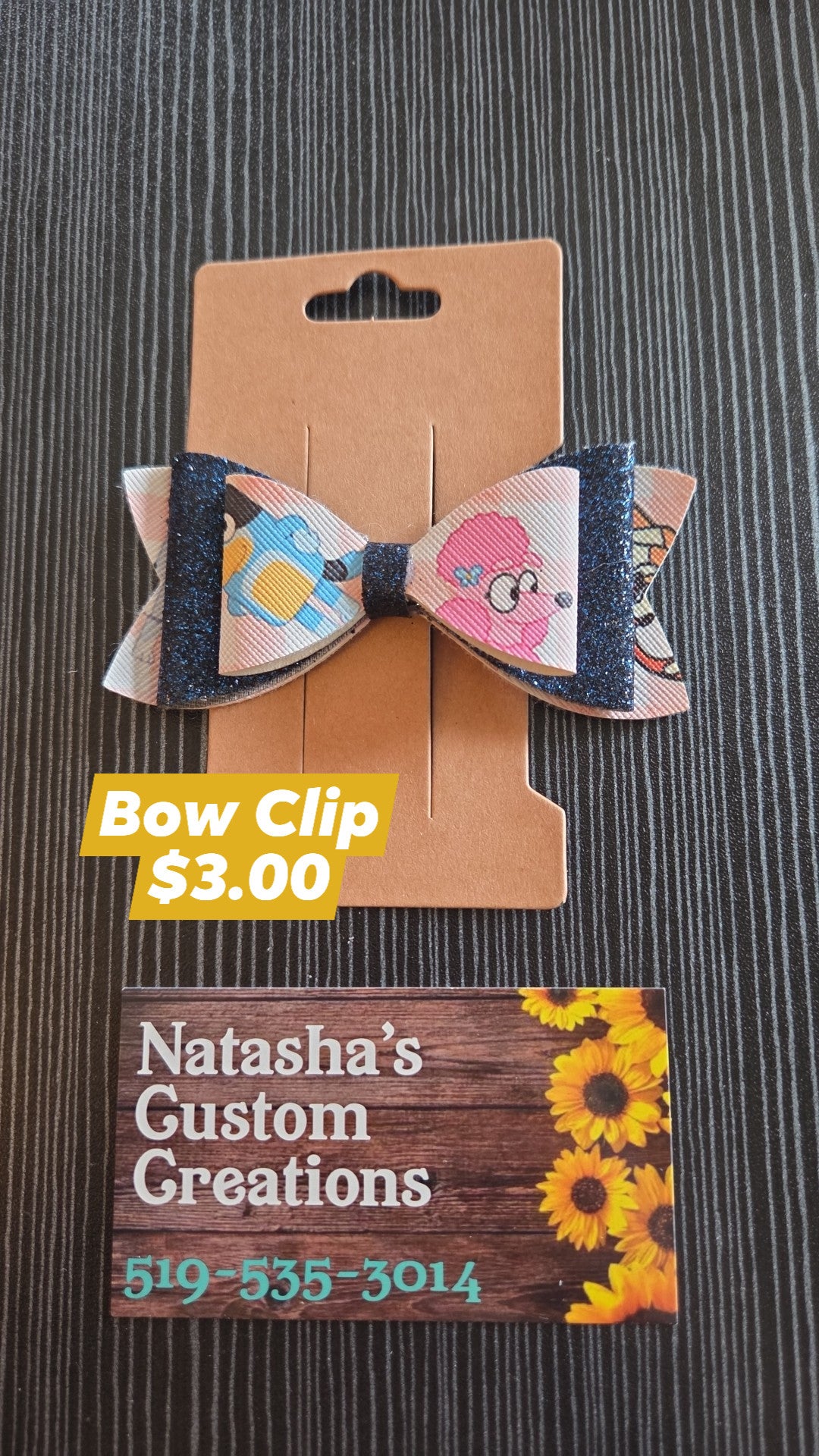 Single Bow Clip