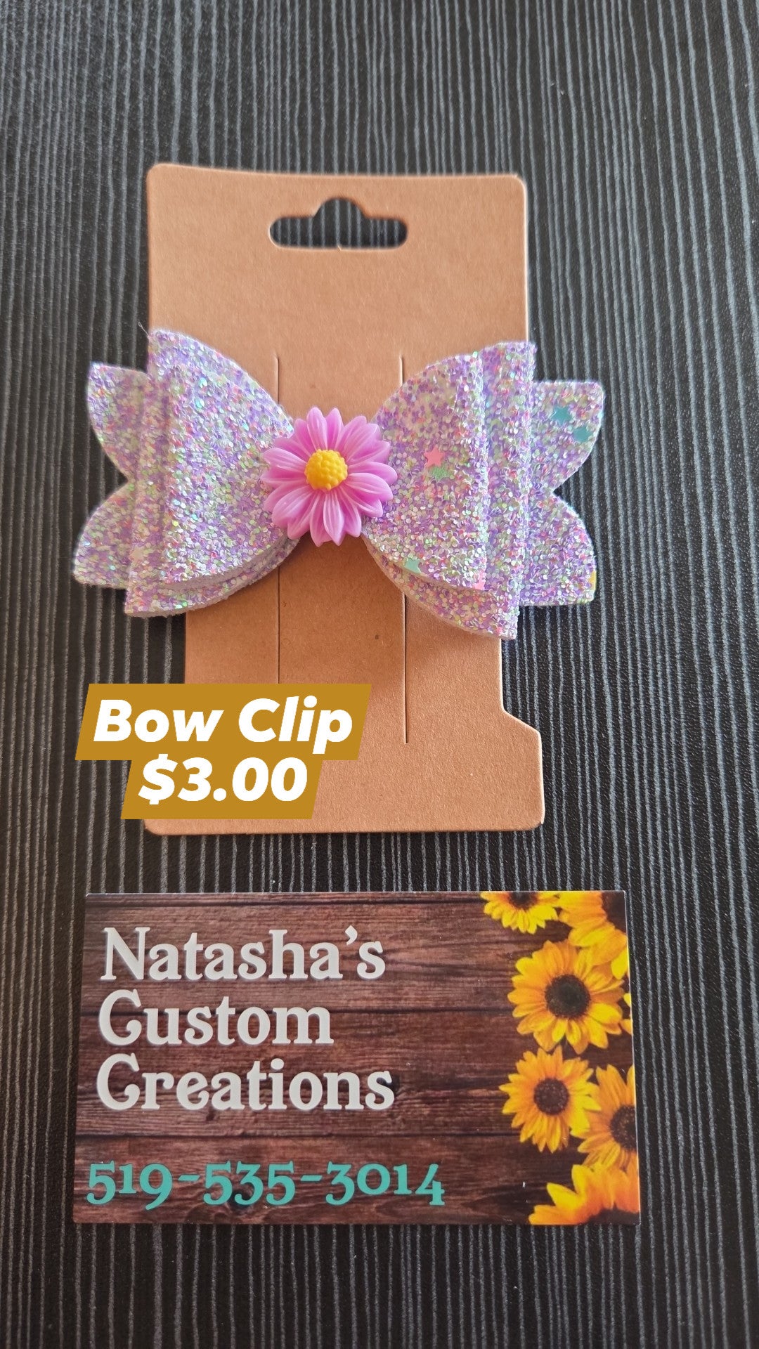 Single Bow Clip