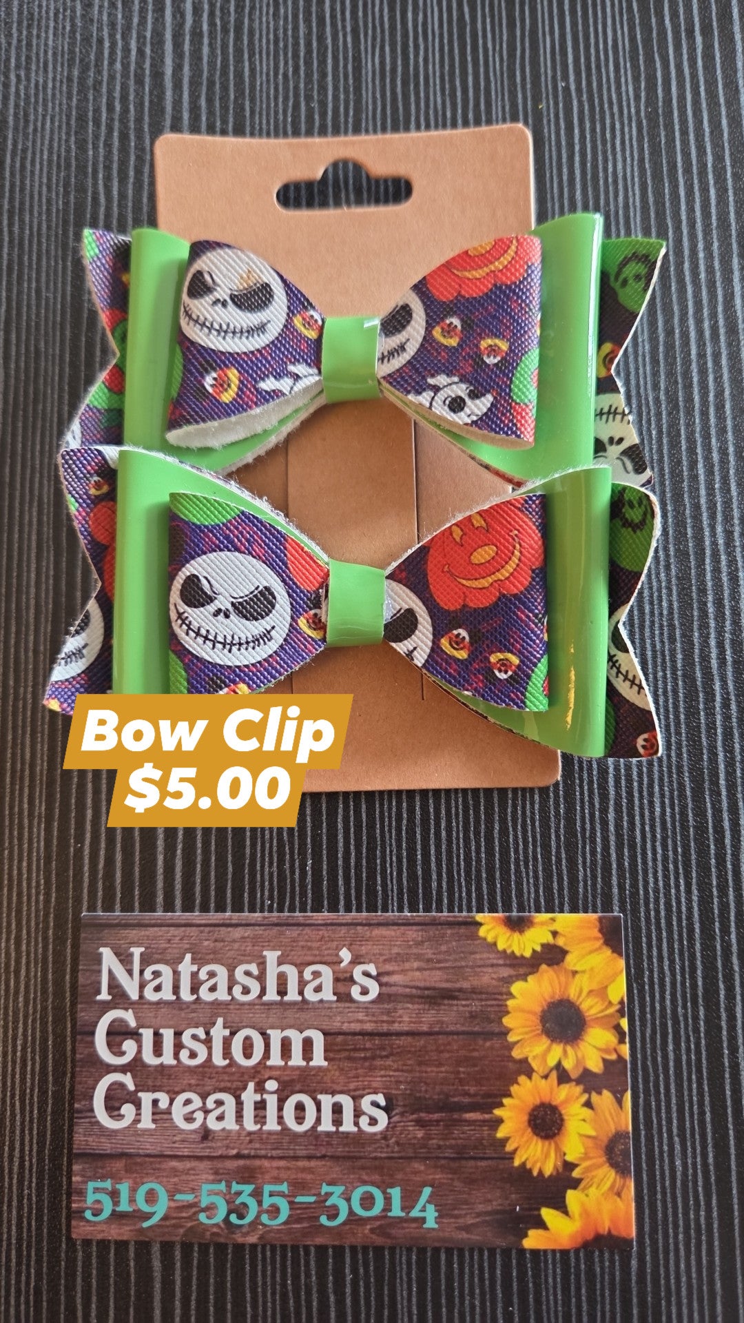 Bow Clips - Pair
