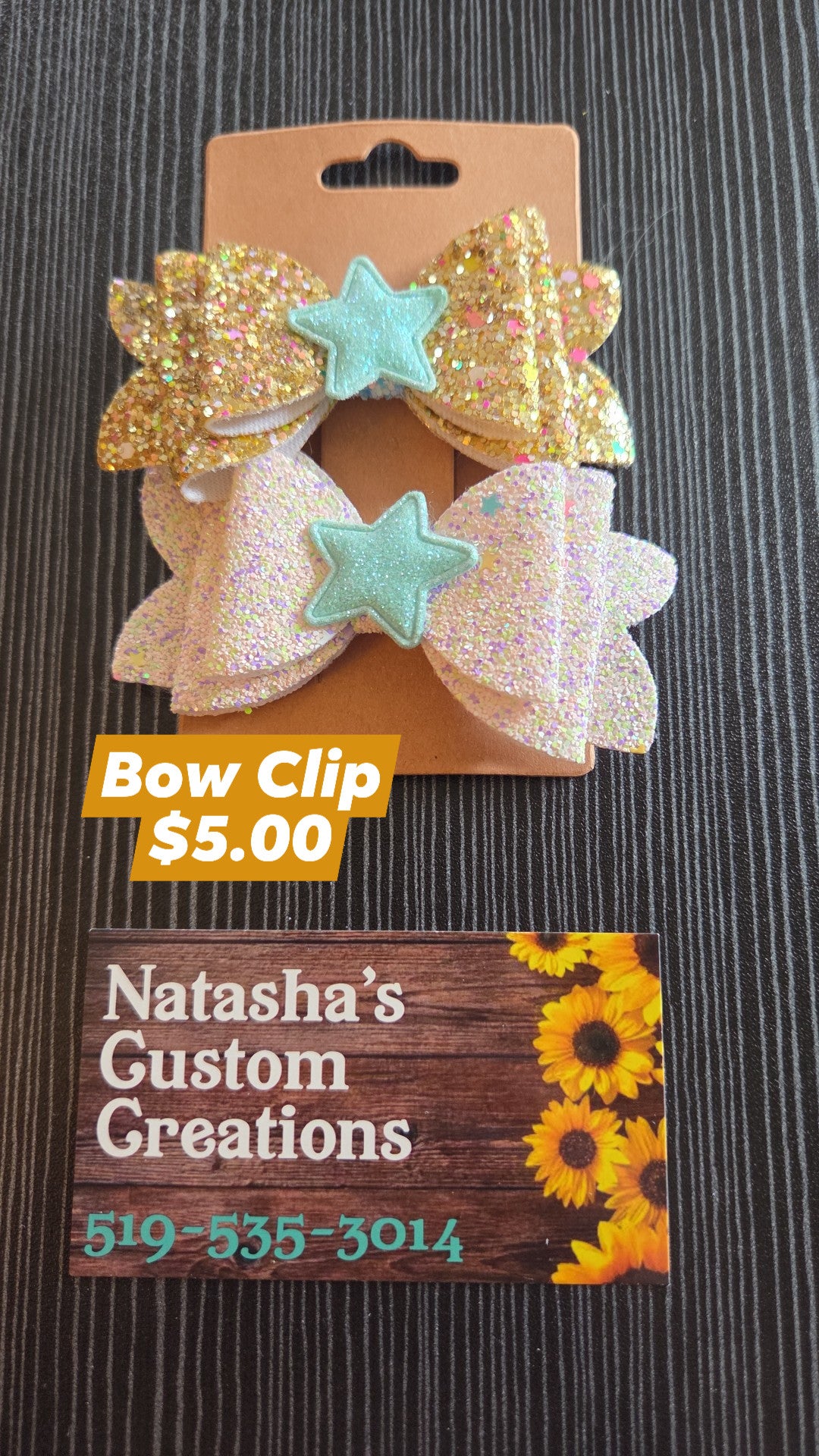 Bow Clips - Pair