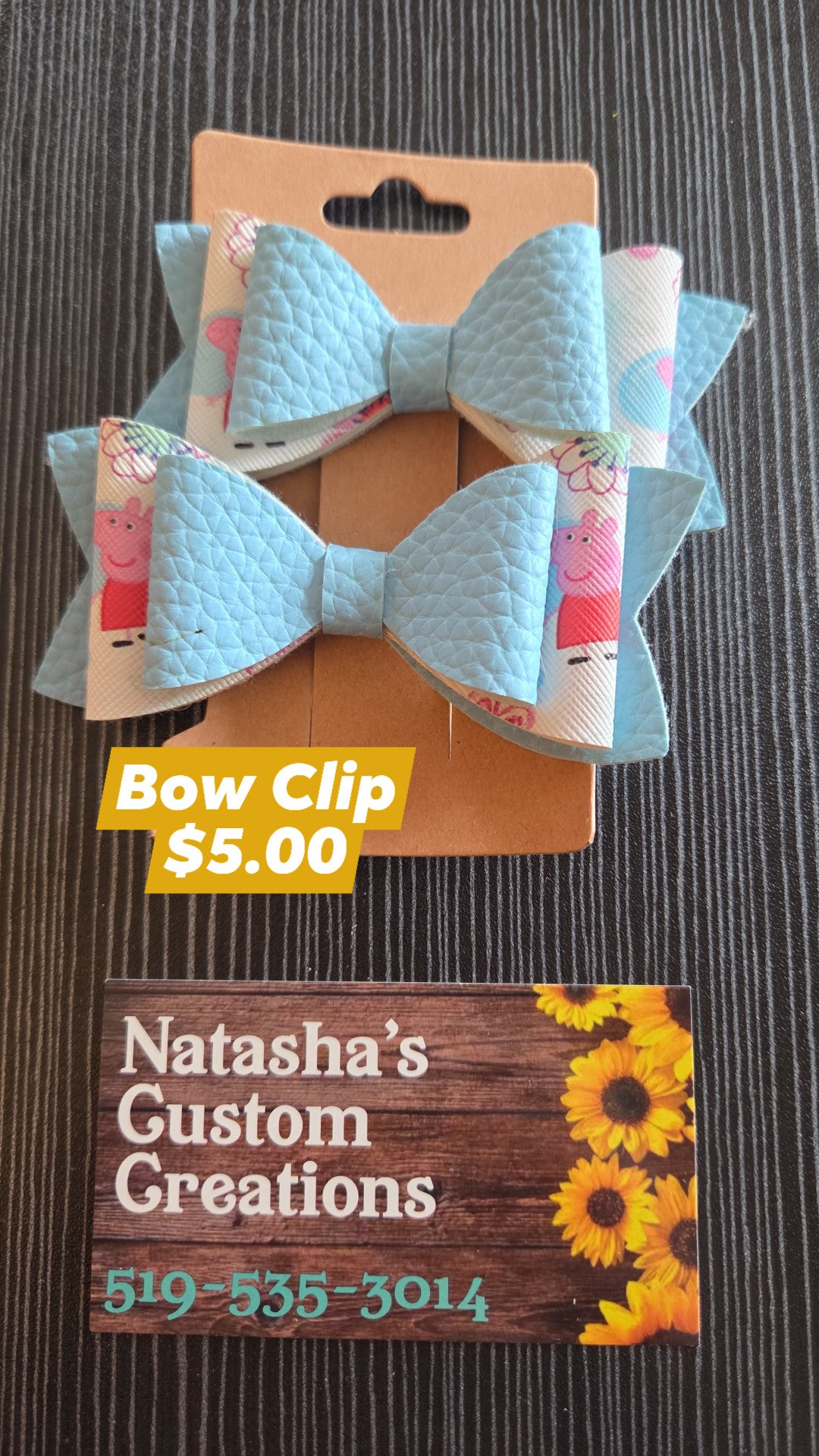 Bow Clips - Pair
