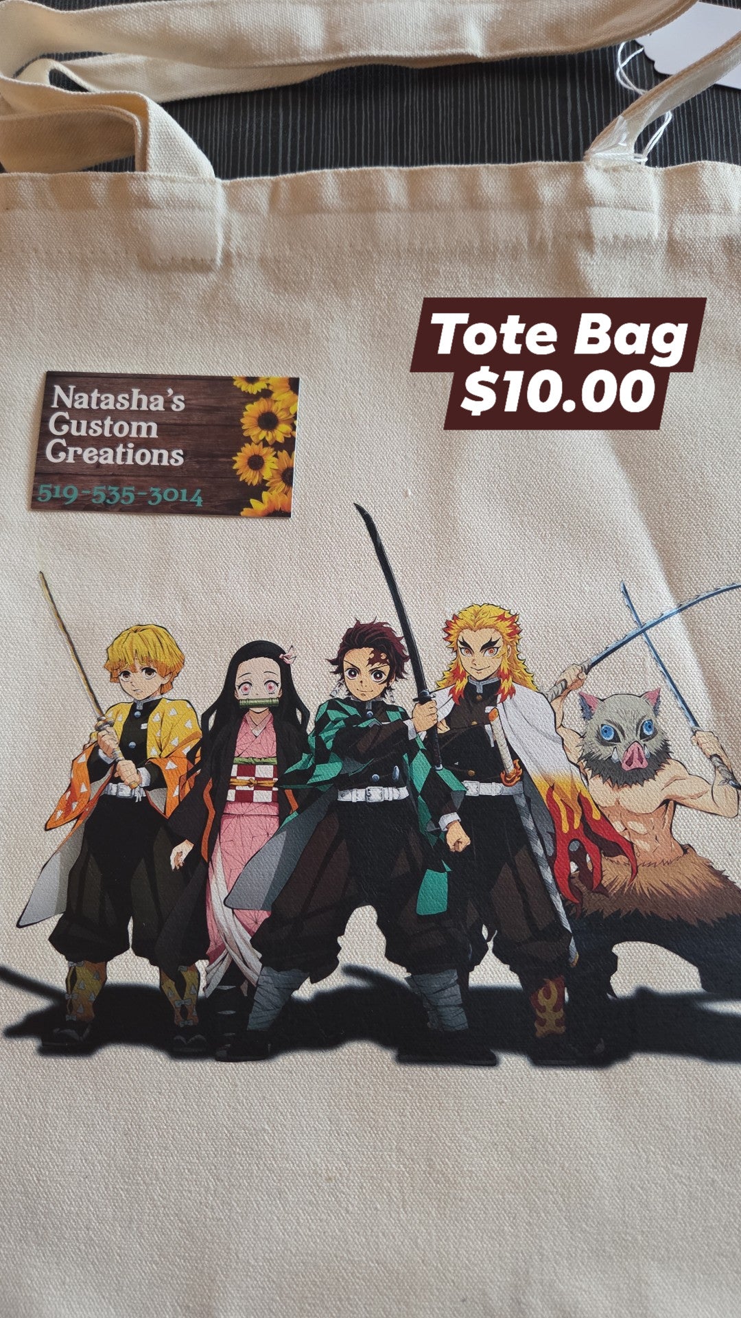 Natasha's Custom Creations - Tote Bag - Hunter