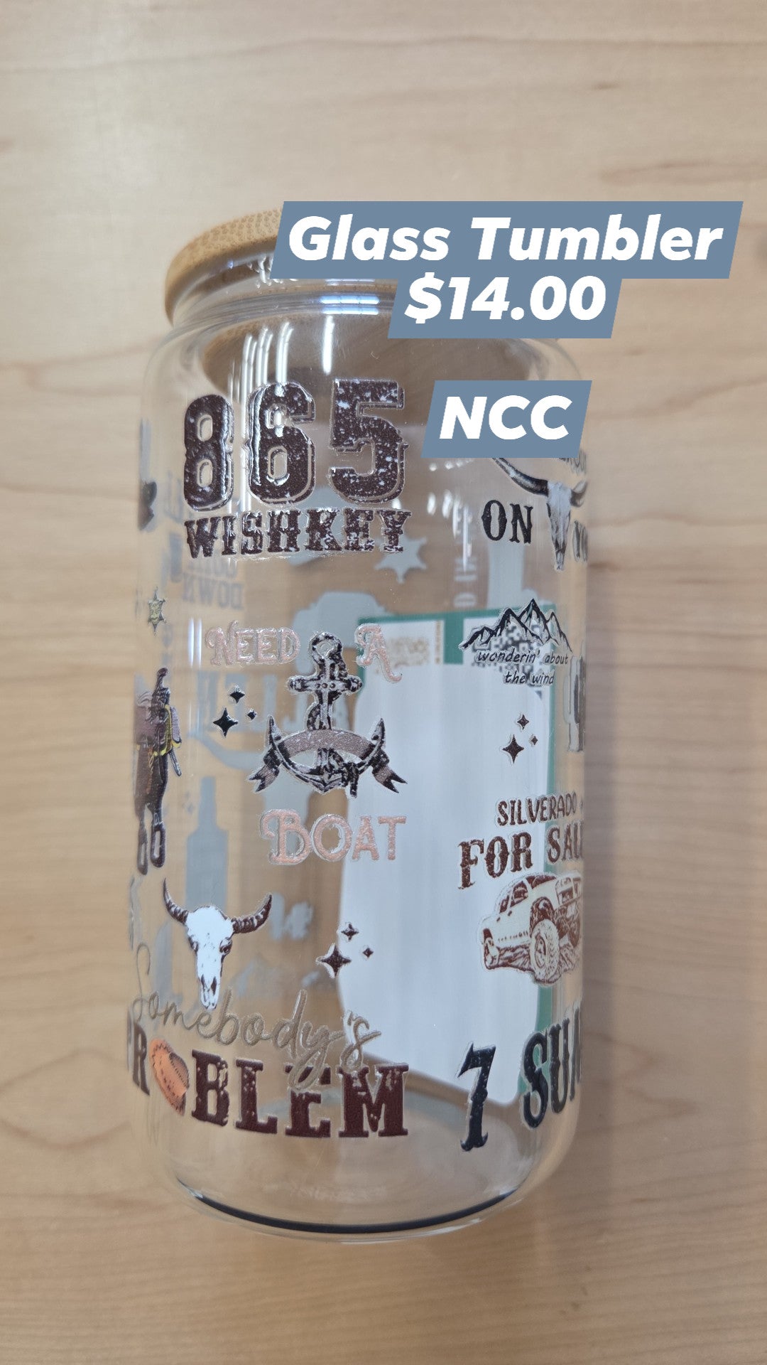 Glass Tumbler - Country