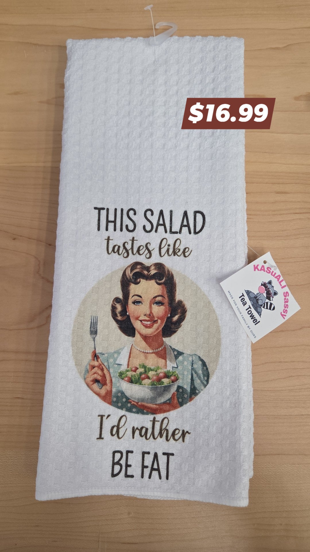 Tea Towel - This Salad
