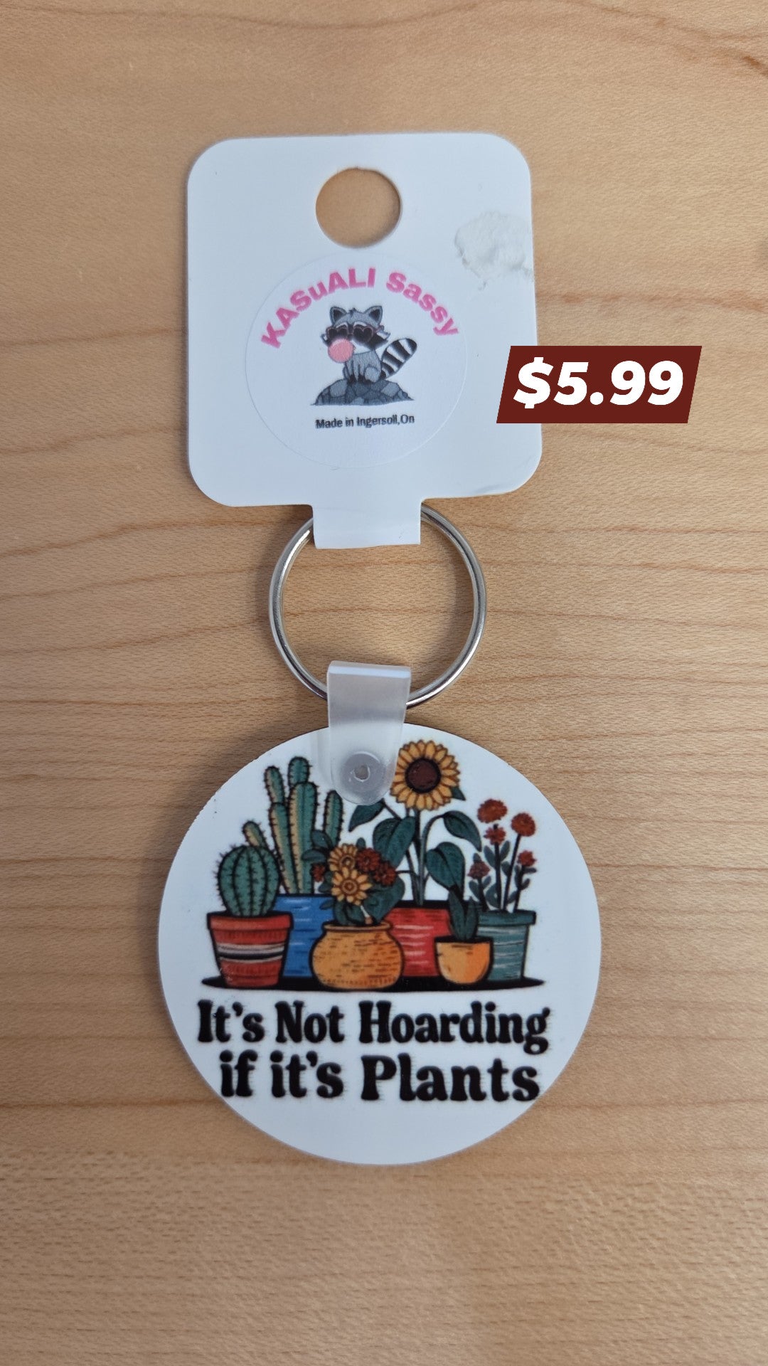 Key Chain - Plant Hoarding