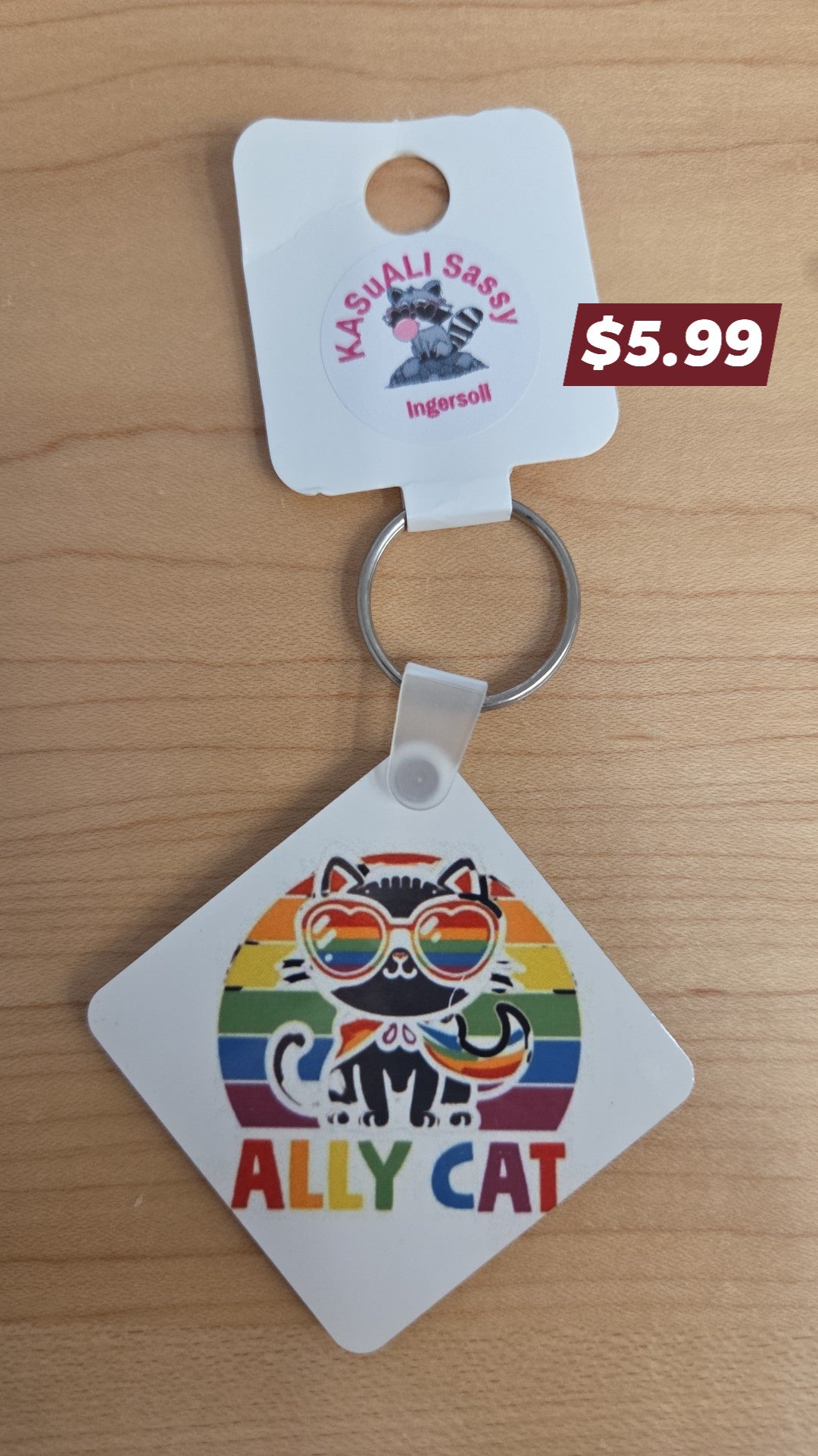 Key Chain - Ally Cat