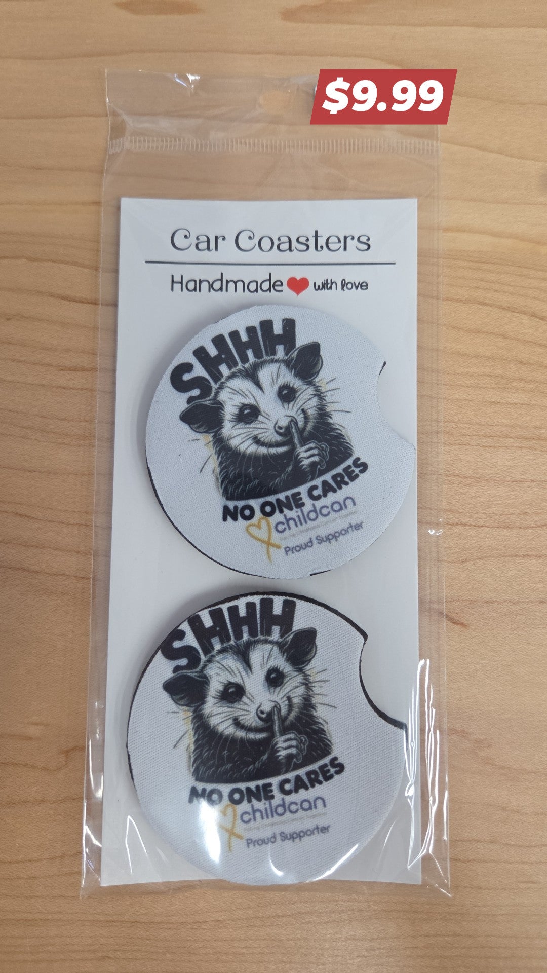Car Coaster - SHhhh