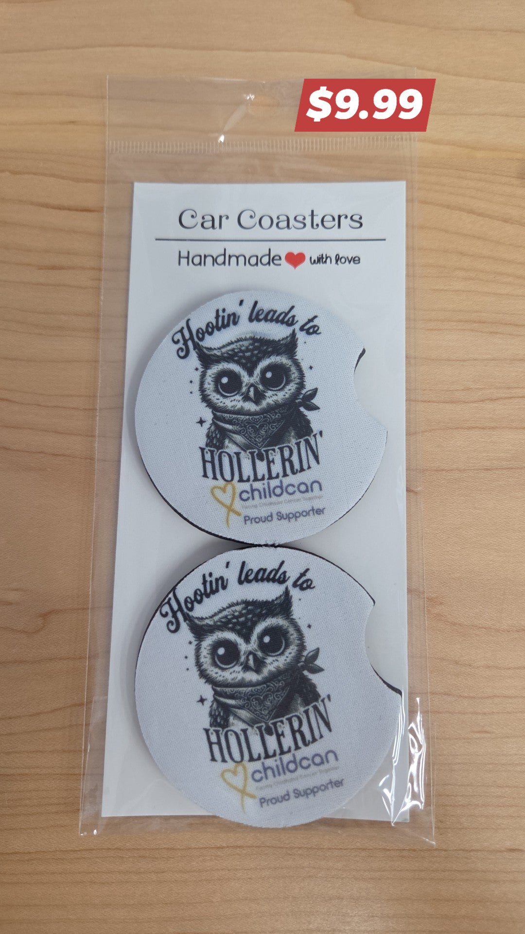 Car Coaster - Hootin