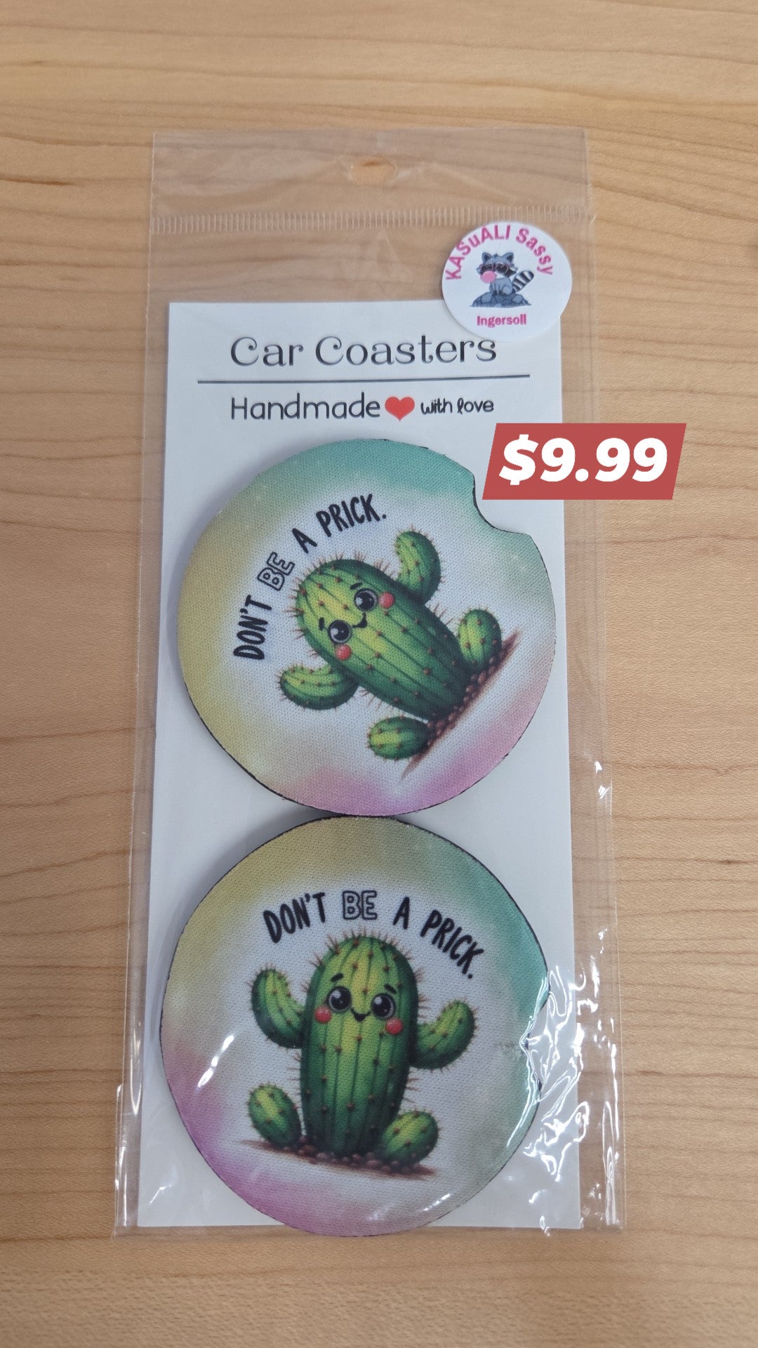 Car Coaster - Cactus