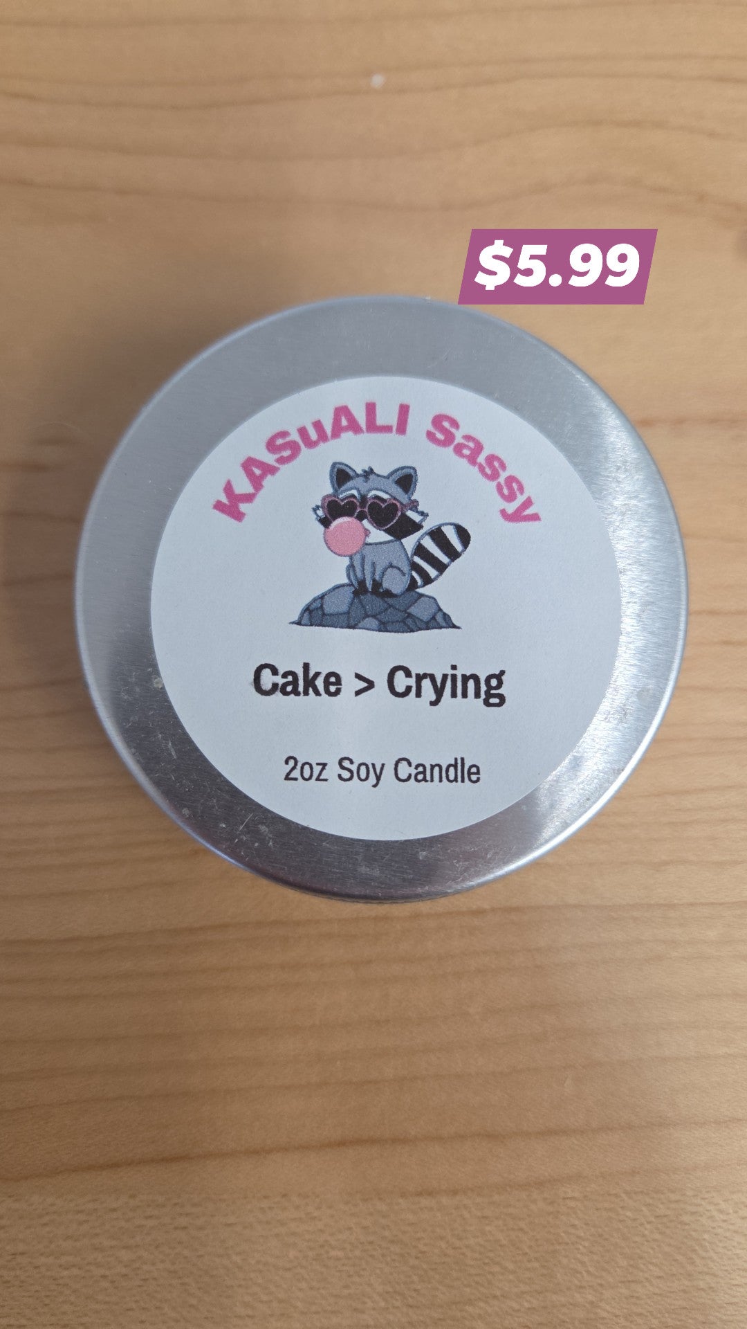 KAS - Soy Candle - Cake > Crying
