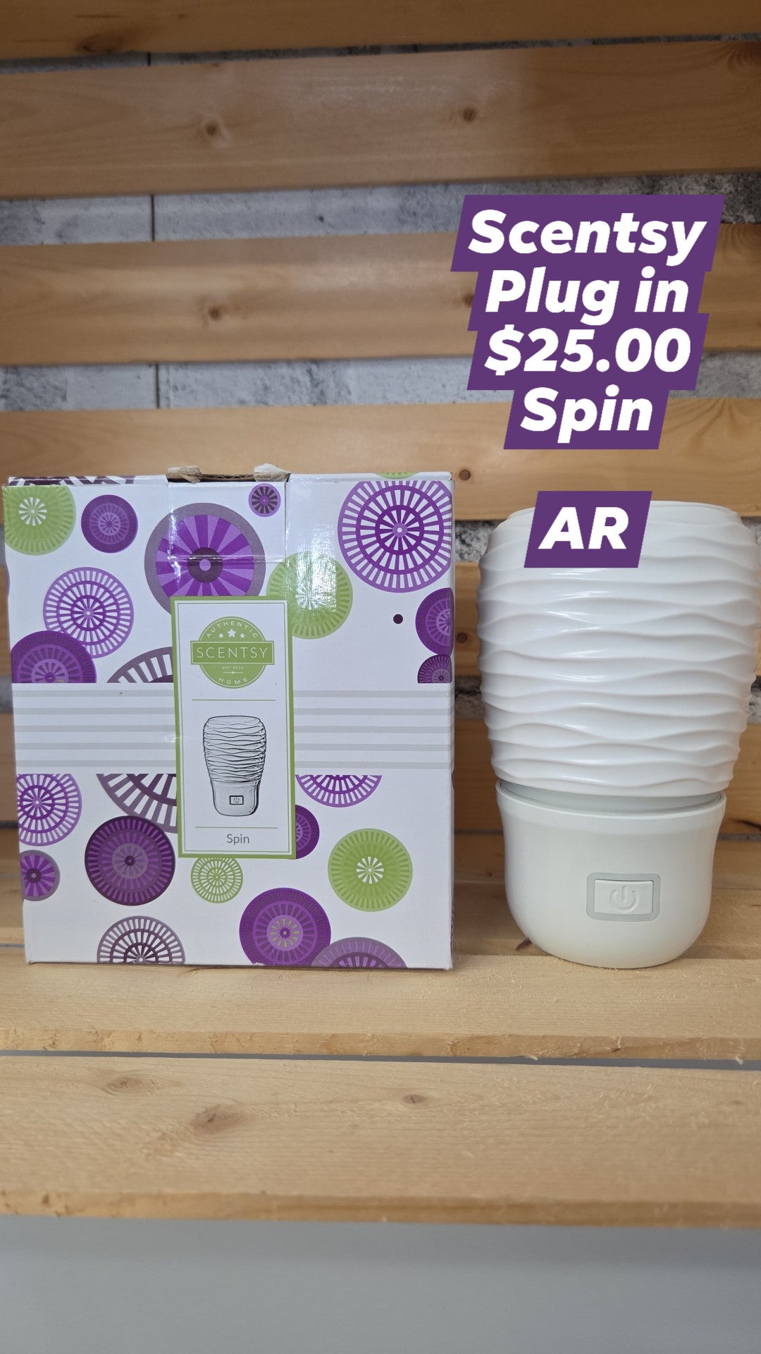 Scentsy - Spin Warmer