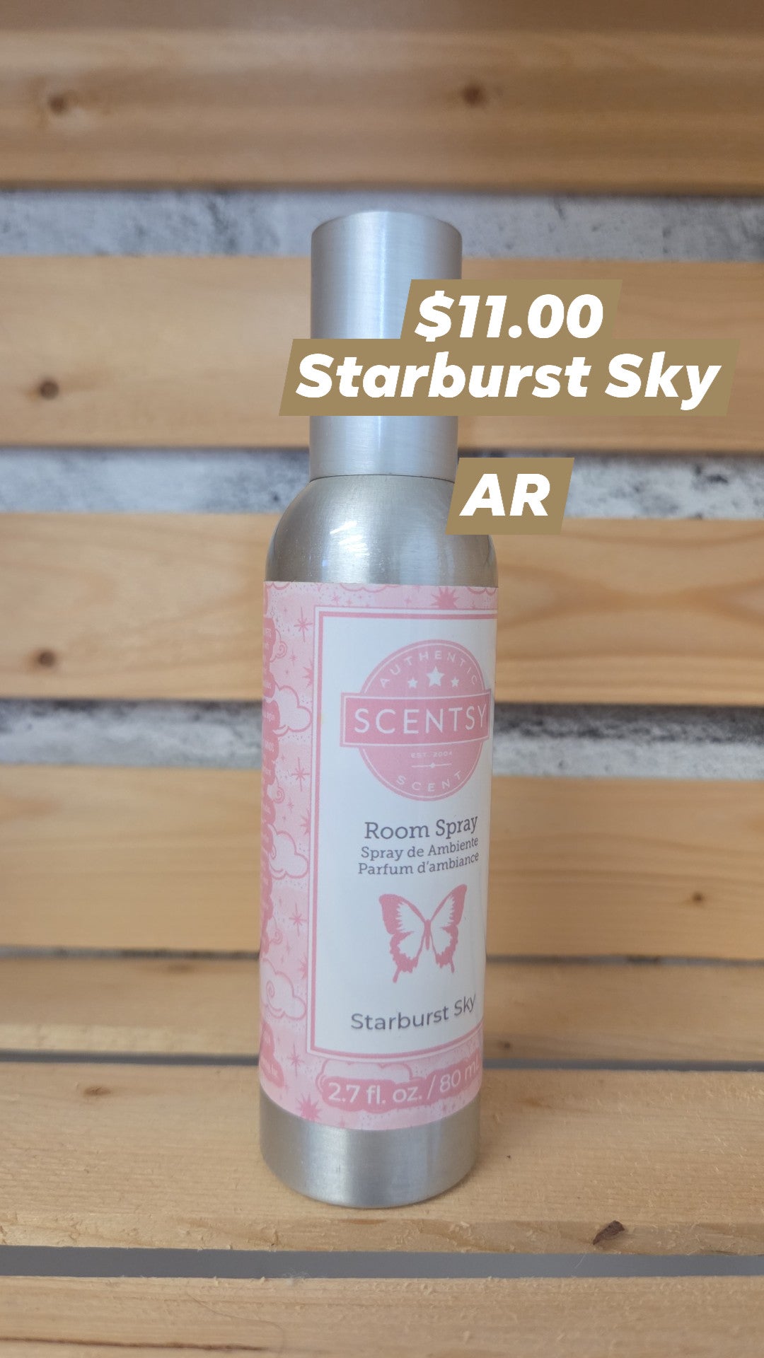 Scentsy - Room Spray - Starburst  Sky