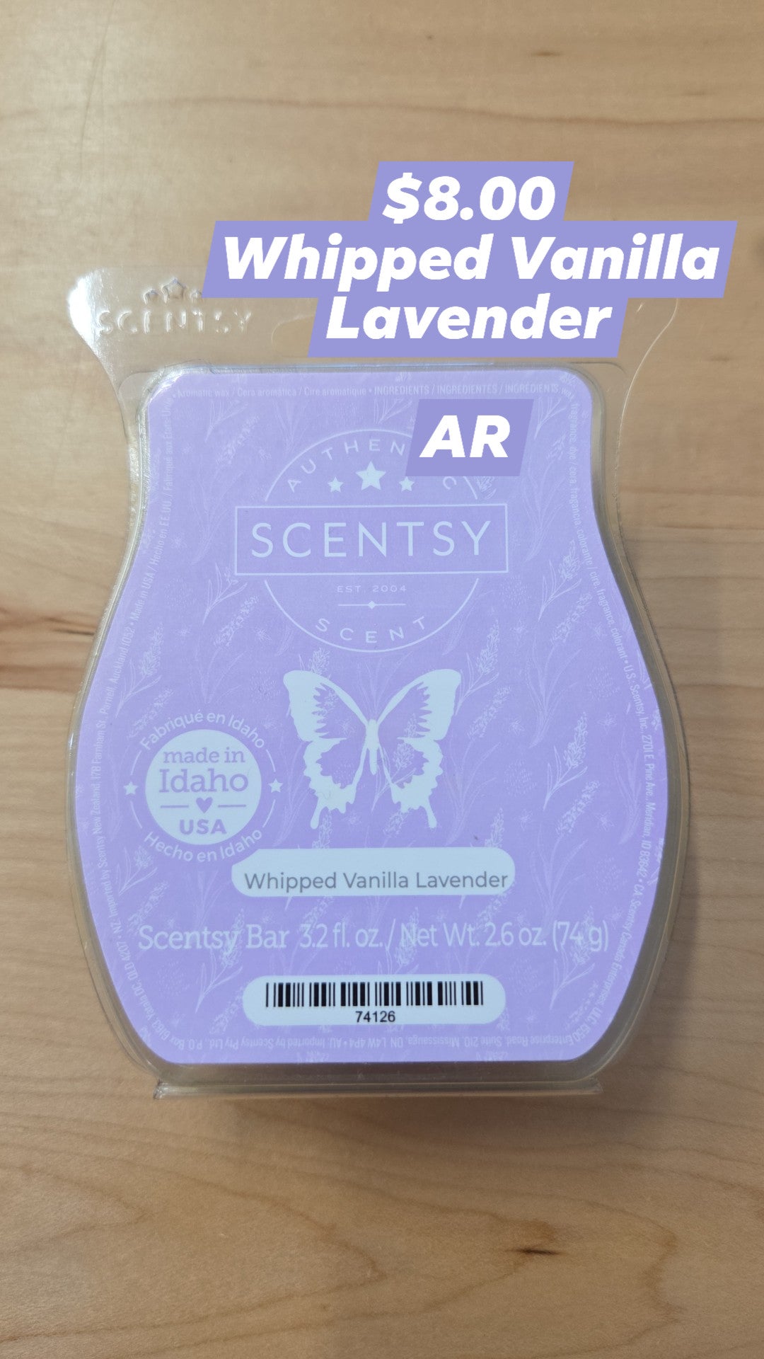 Scentsy - Whipped Vanilla Lavender