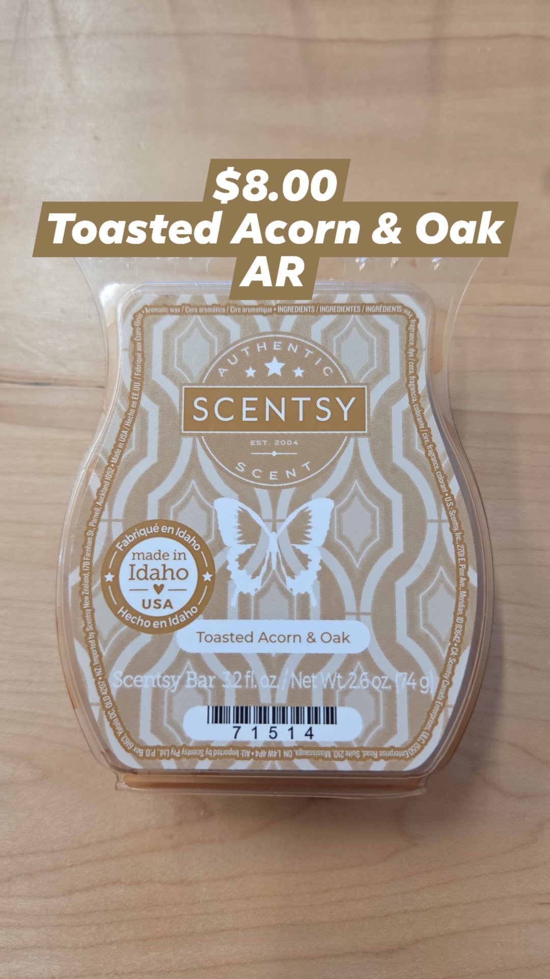 Scensty - Toasted Acorn & Oak