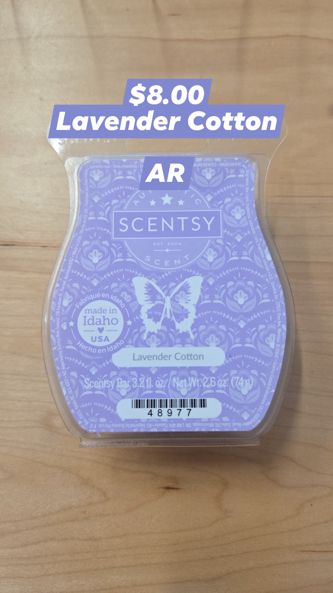 Scensty - Lavender Cotton