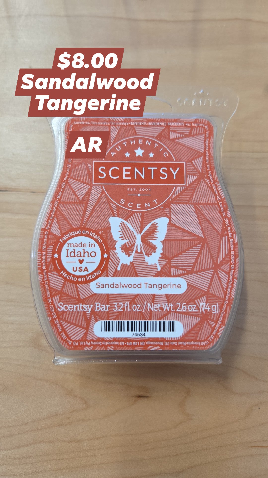 Scensty - Sandlewood Tangerine