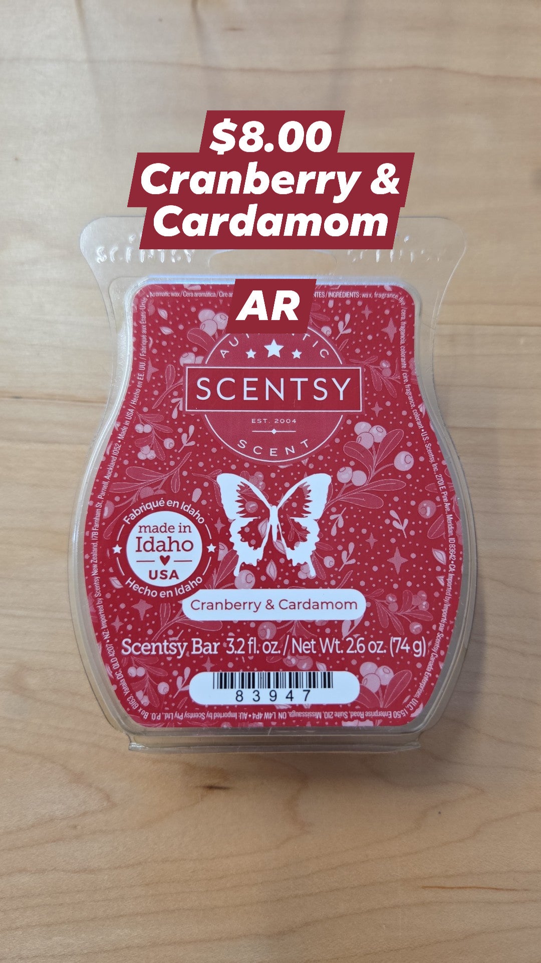 Scensty - Cranberry & Cardemom