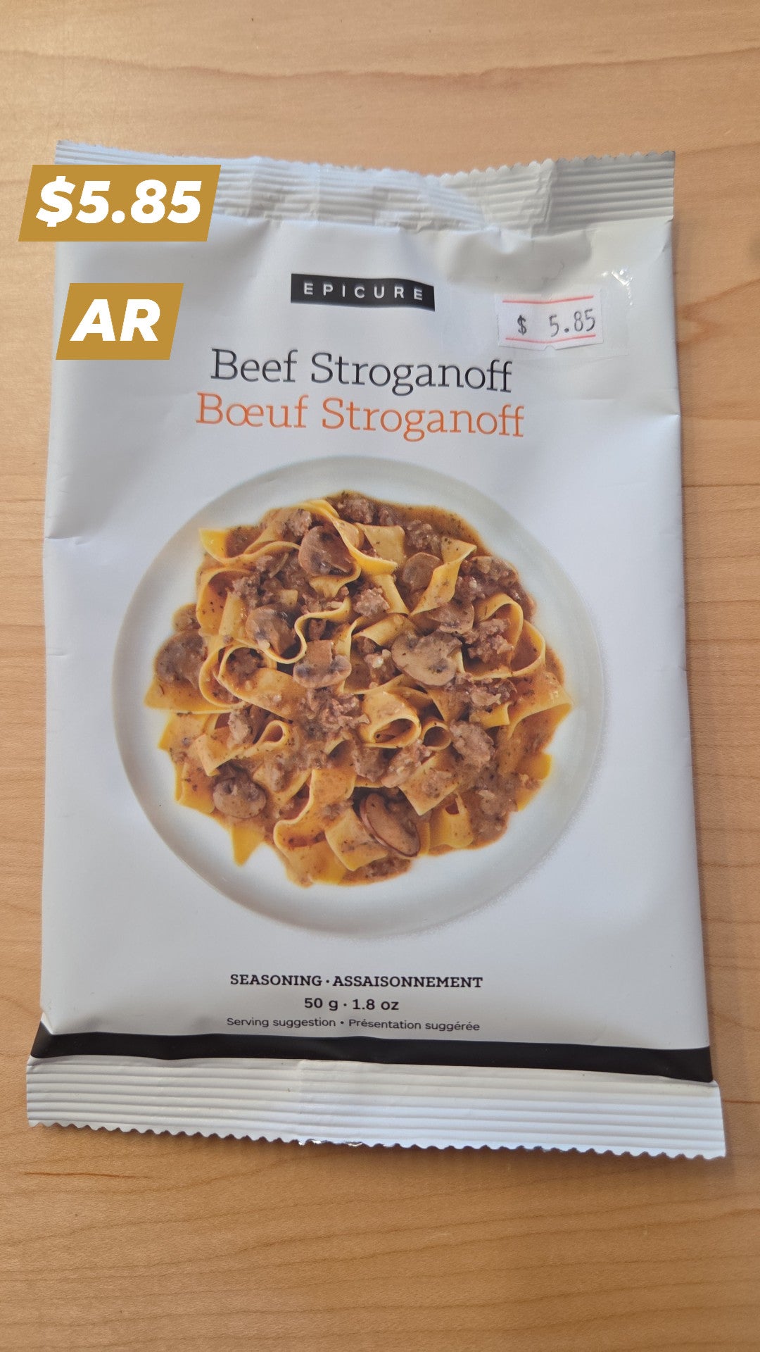 Epicure - Beef Stroganoff