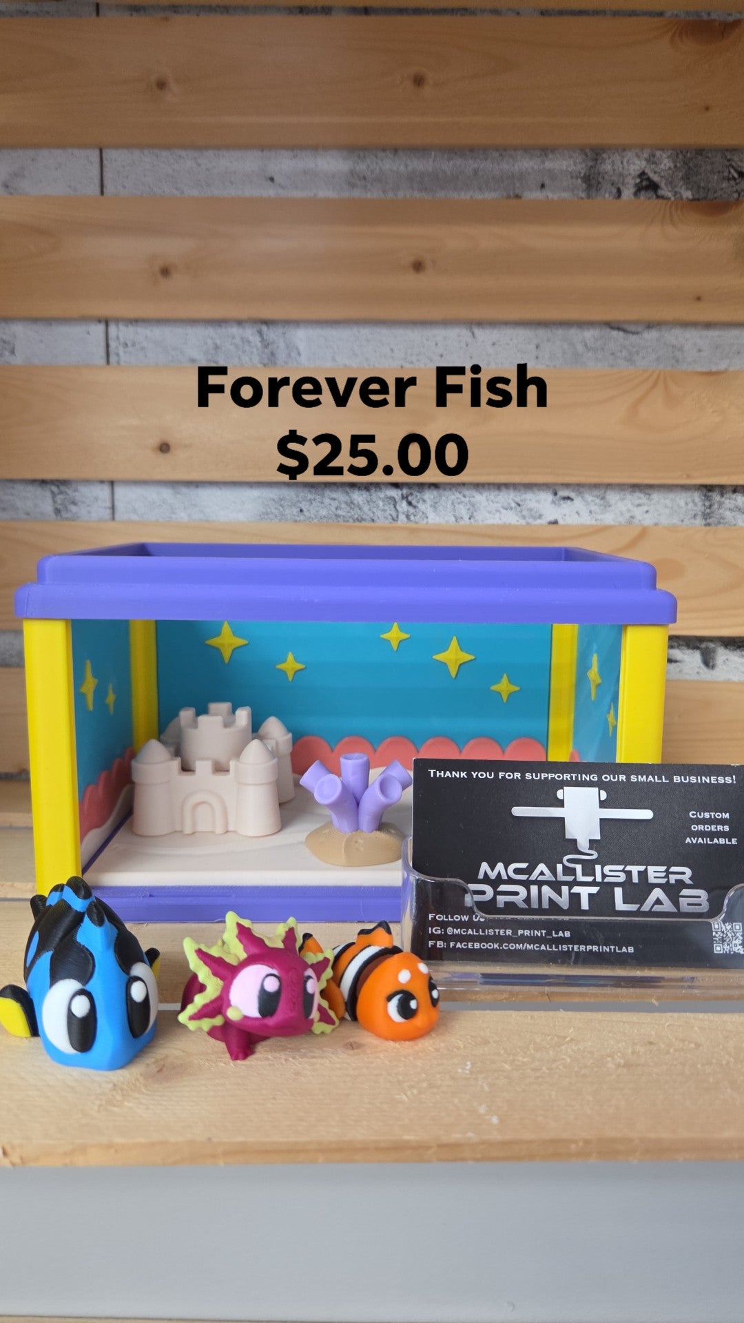 Mcallister Print Lab - Forever Fish