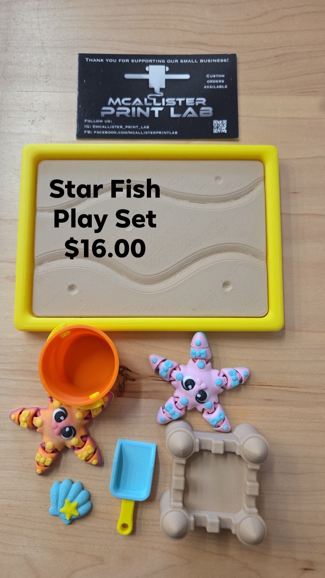 Mcallister Print Lab - Star Fish