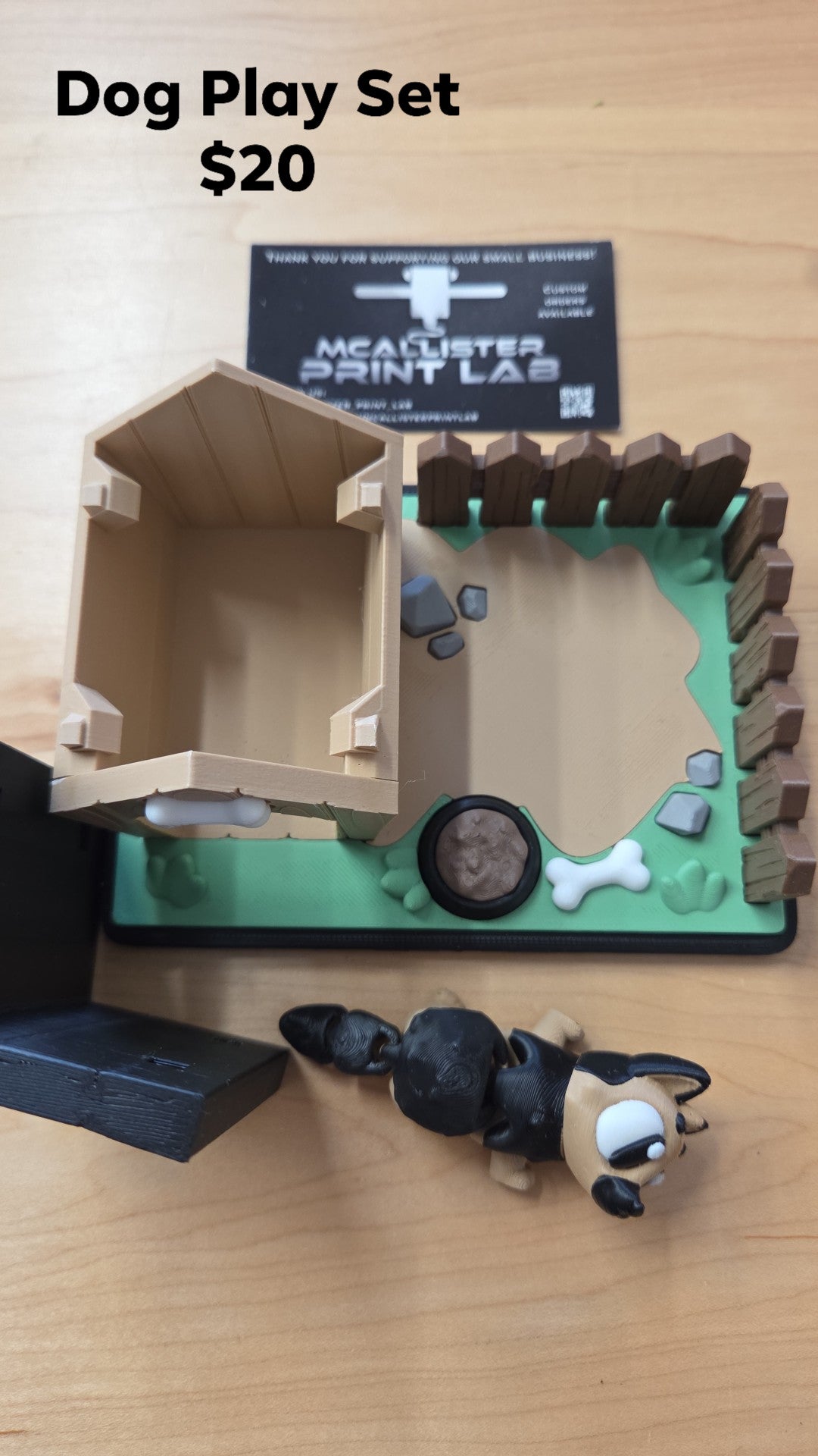 Mcallister Print Lab - Dog Play Set