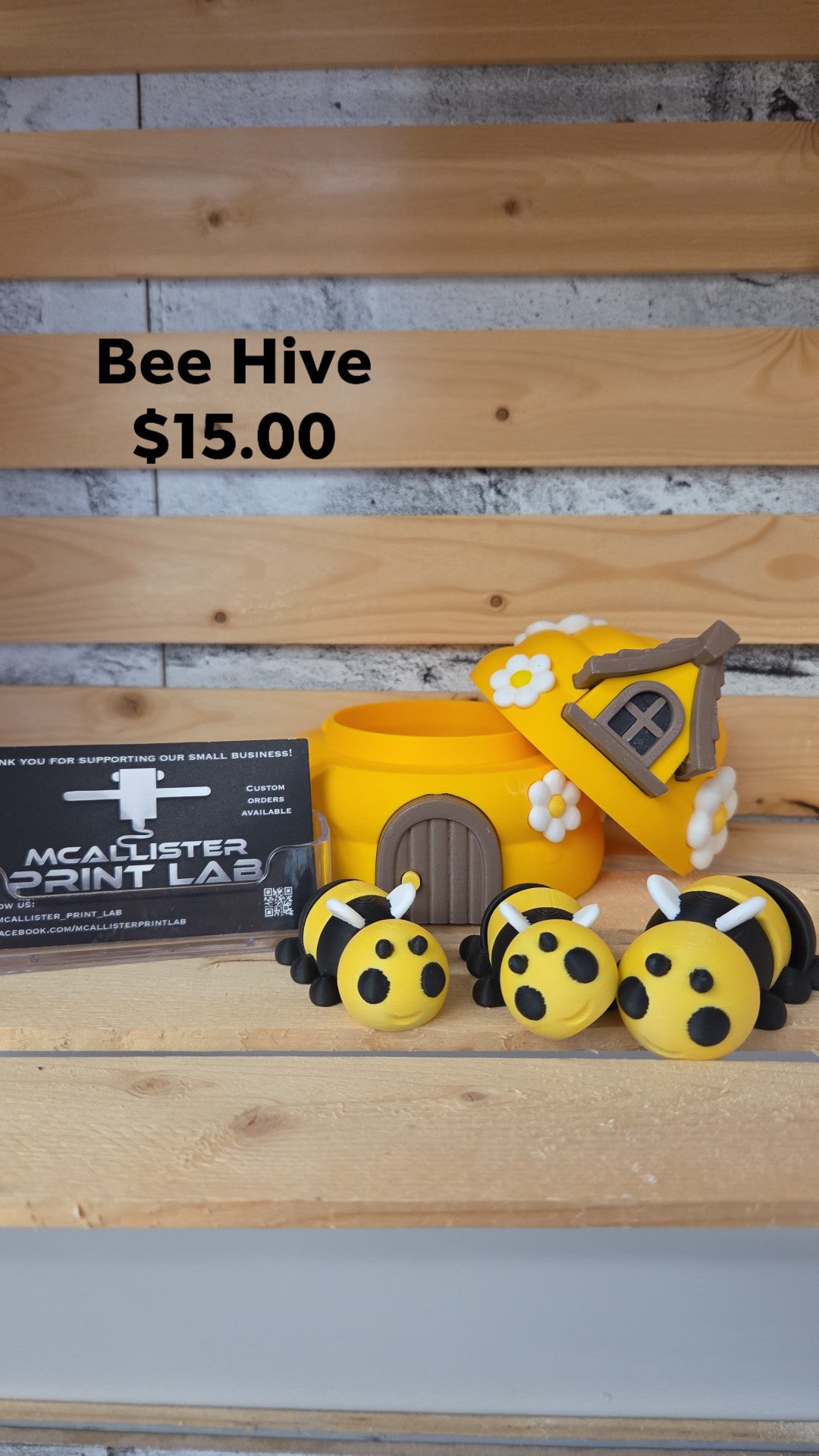 Mcallister Print Lab - Bee Hive