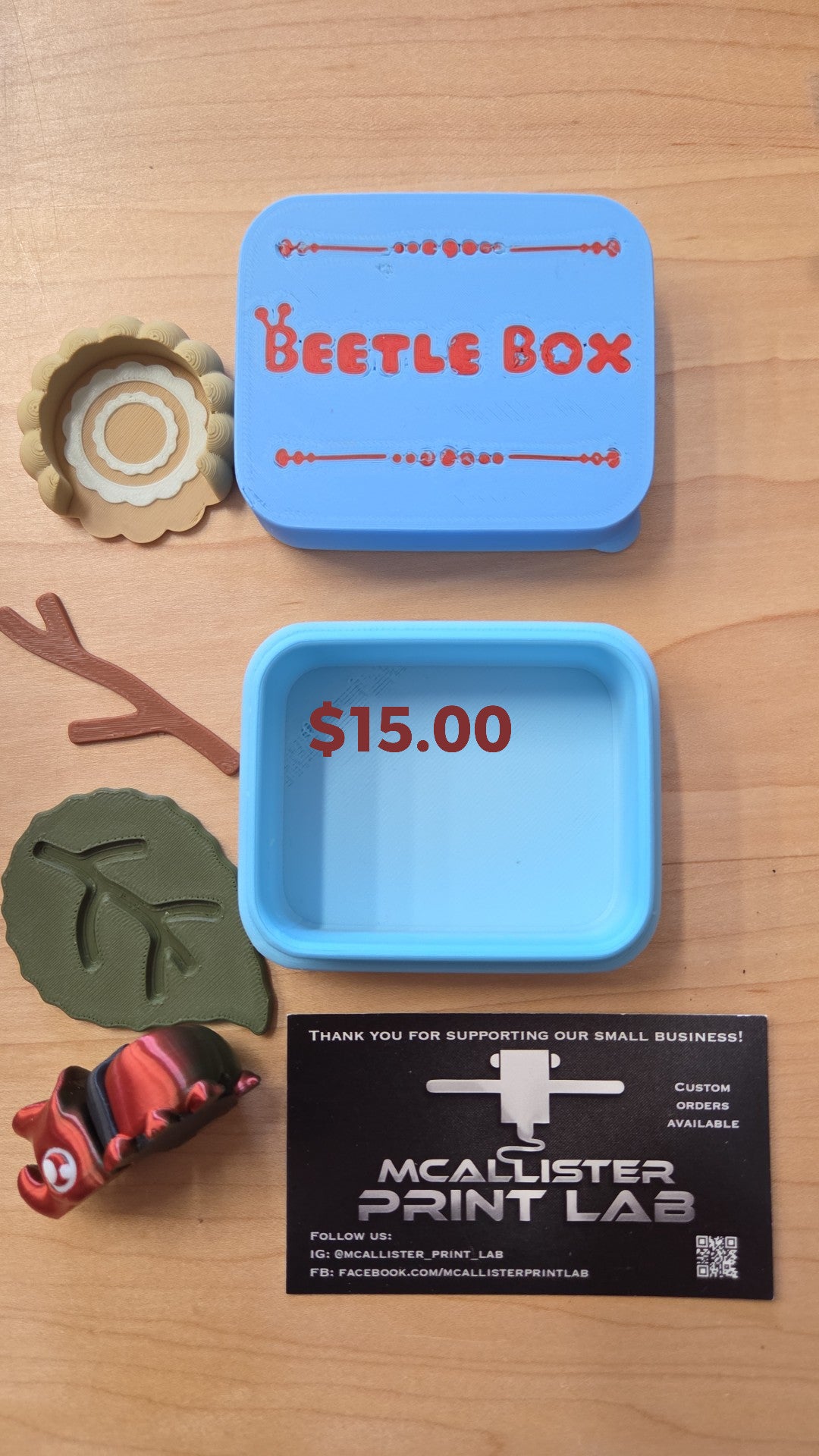 Mcallister Print Lab - Pet Beetle - Colours may vary
