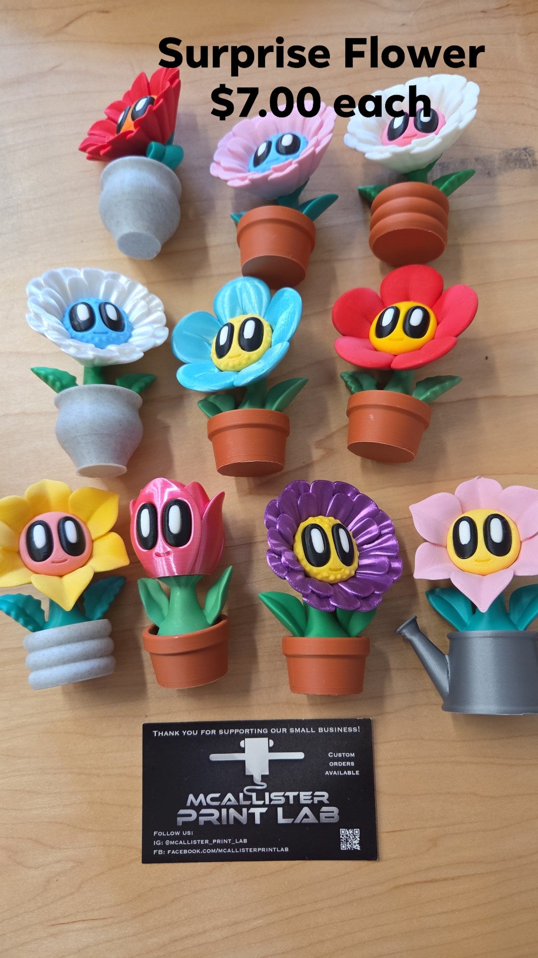 Mcallister Print Lab - Surprise Flower