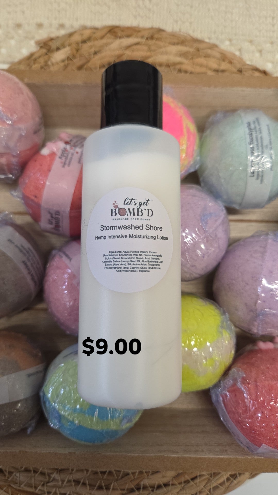 Hemp Intensive Moisturizing Lotion - Stormwashed Shore