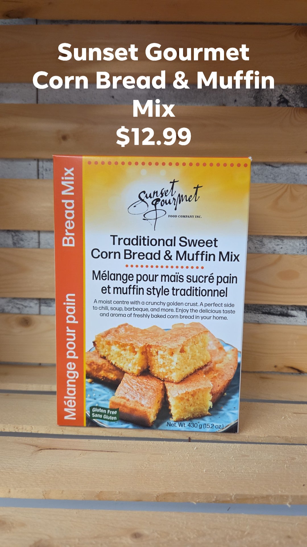 Sunset Gourmet - Corn Bread & Muffin