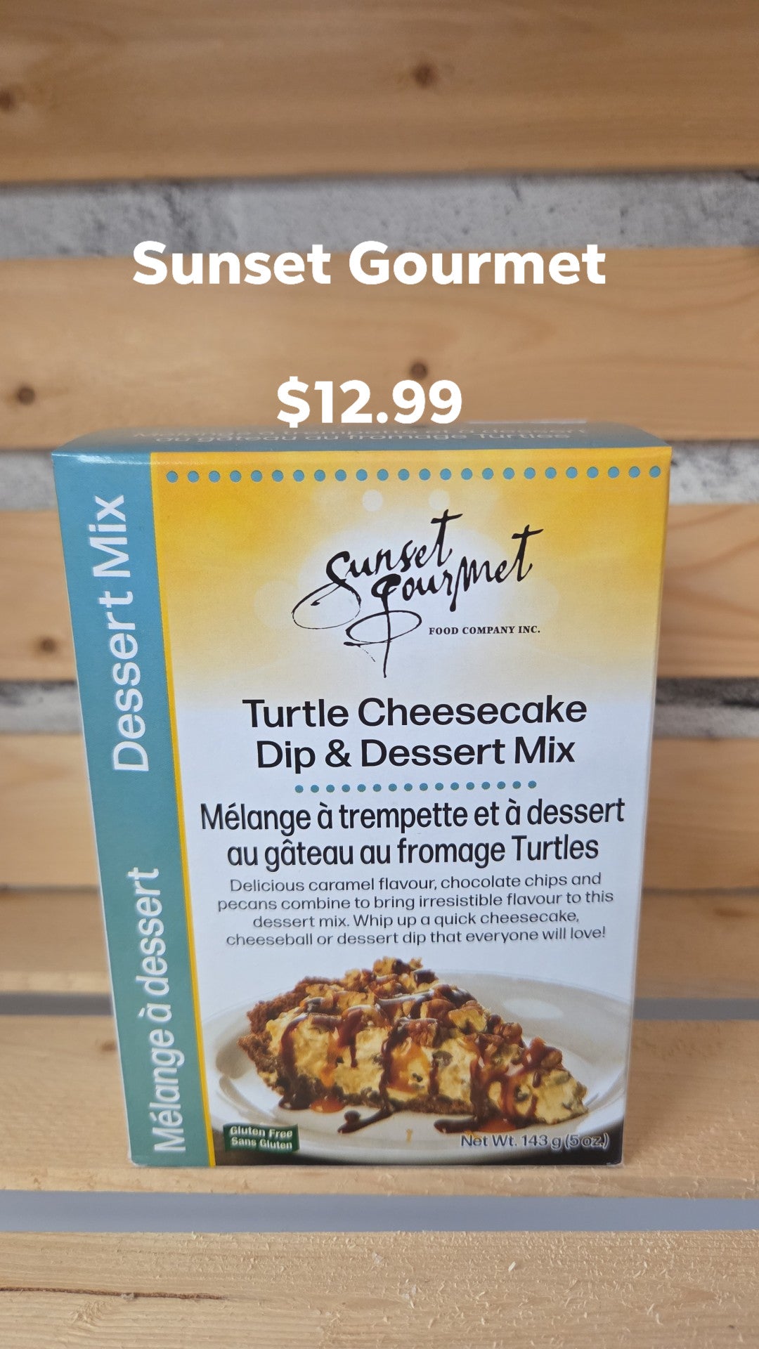 Sunset Gourmet - Turtle Cheesecake