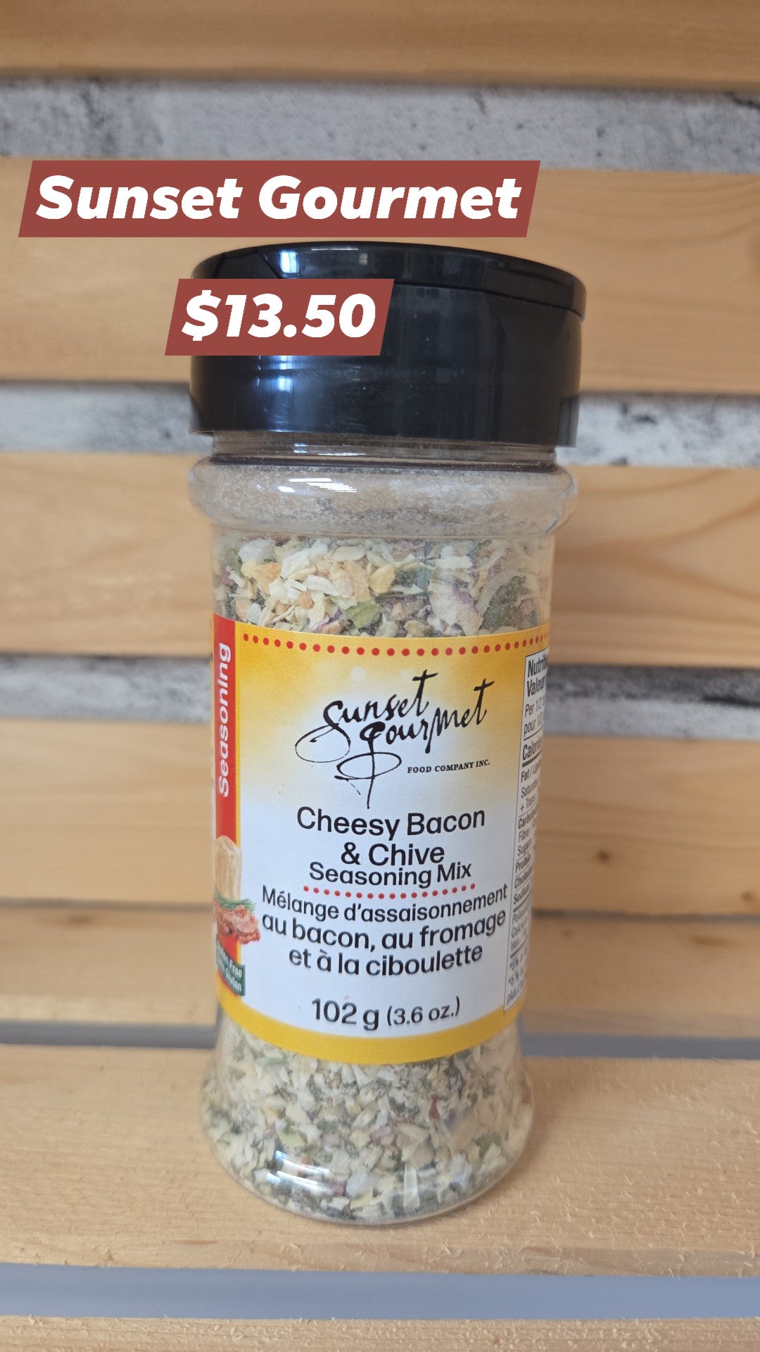 Sunset Gourmet - Cheesy Bacon & Chive