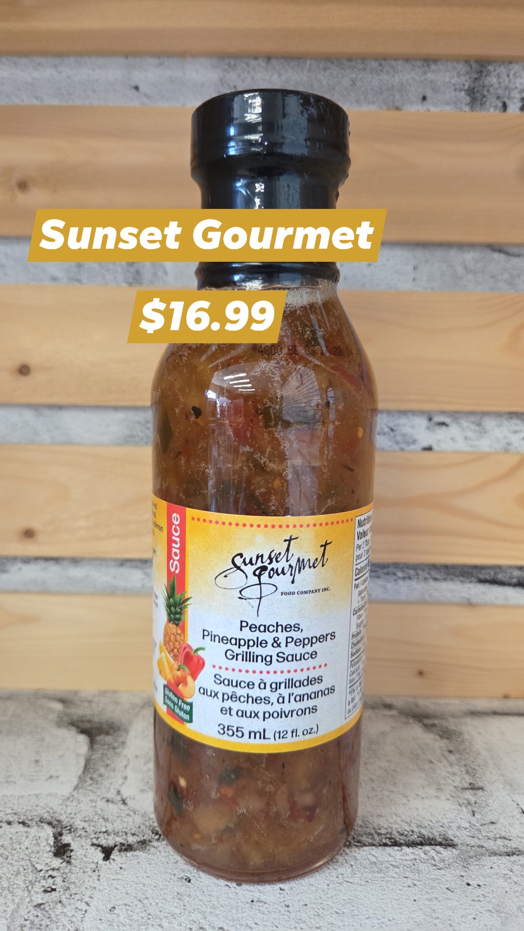 Sunset Gourmet - Peaches, Pineapple & Peppers