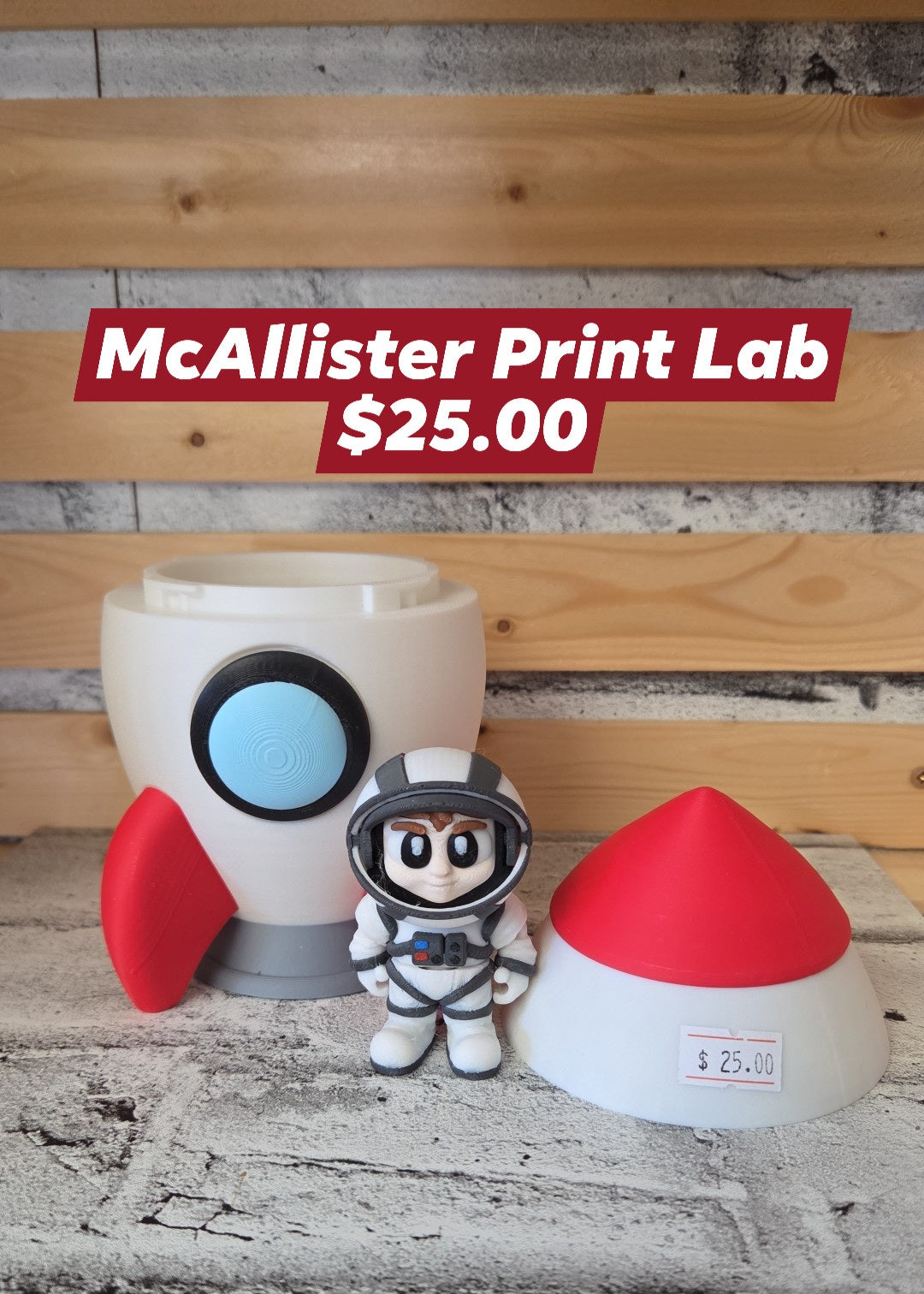 McAllister Print Lab - Astronaut