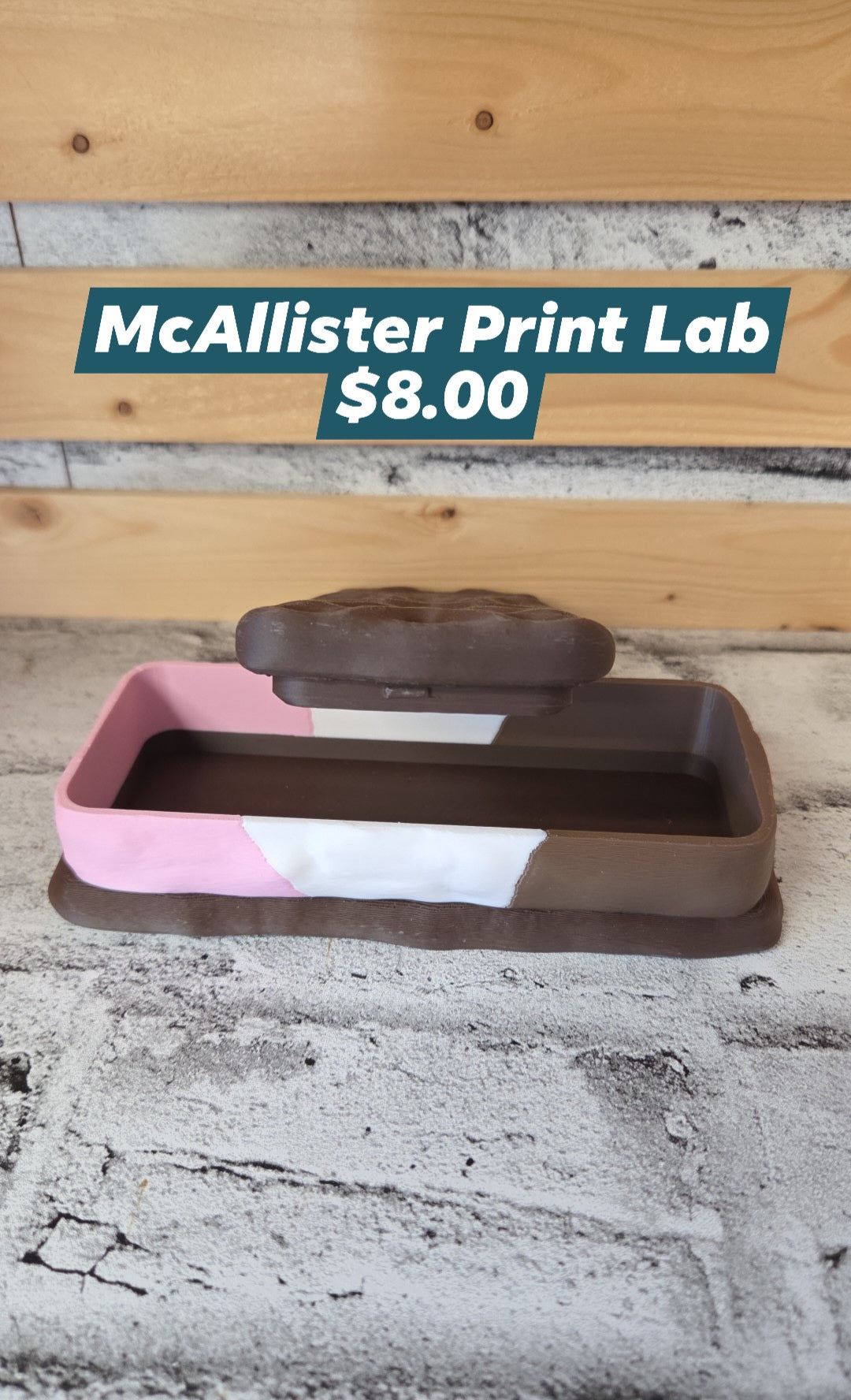McAllister Print Lab - Ice Cream Sandwich storage container