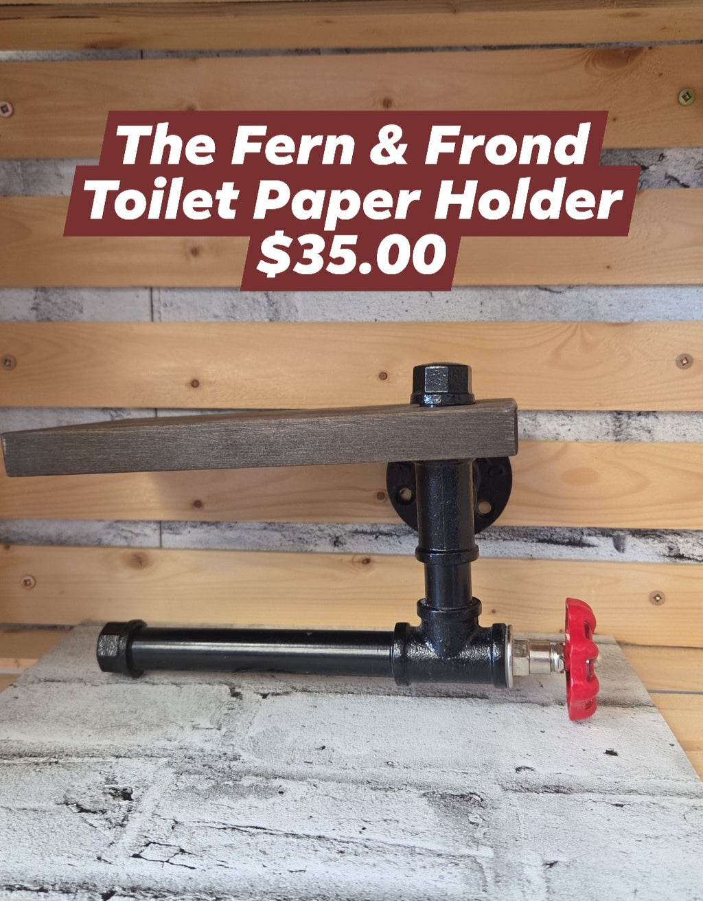 The Fern & Frond - Toilet Paper Holder