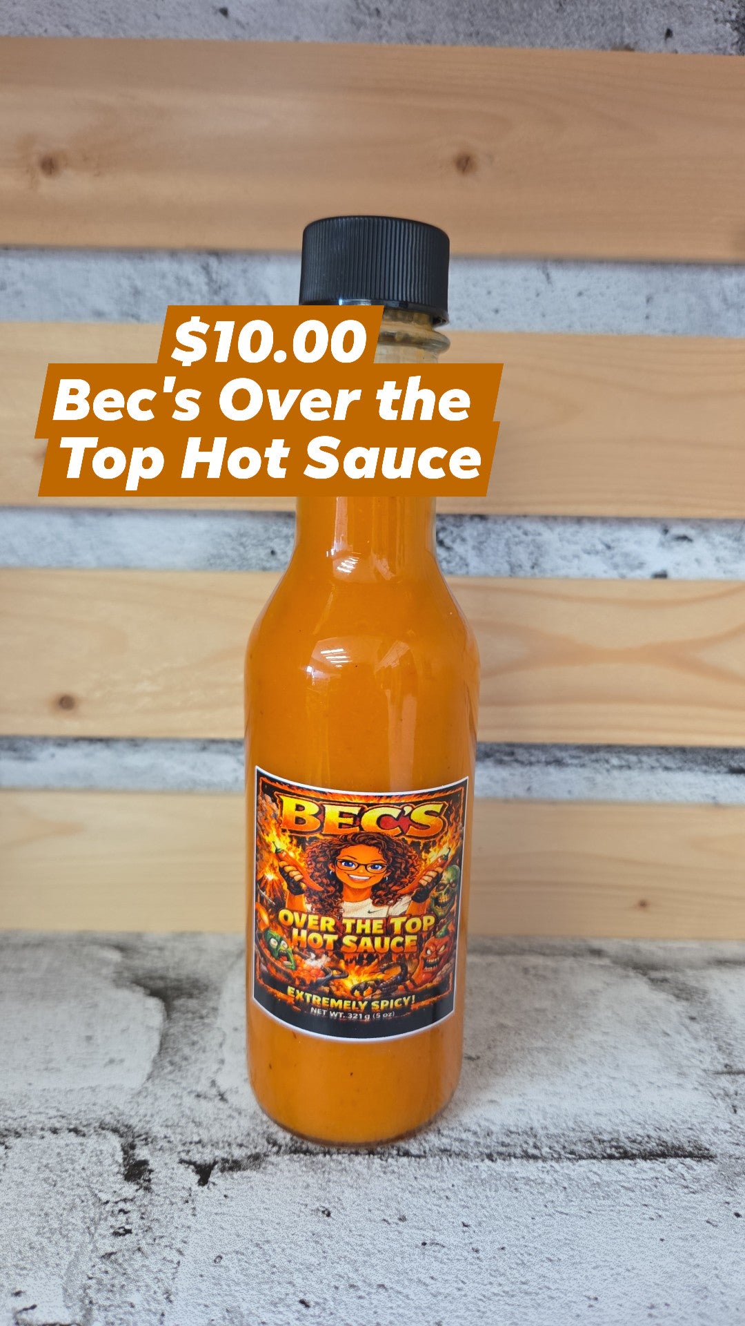 Bec's Over the Top Hot Sauce