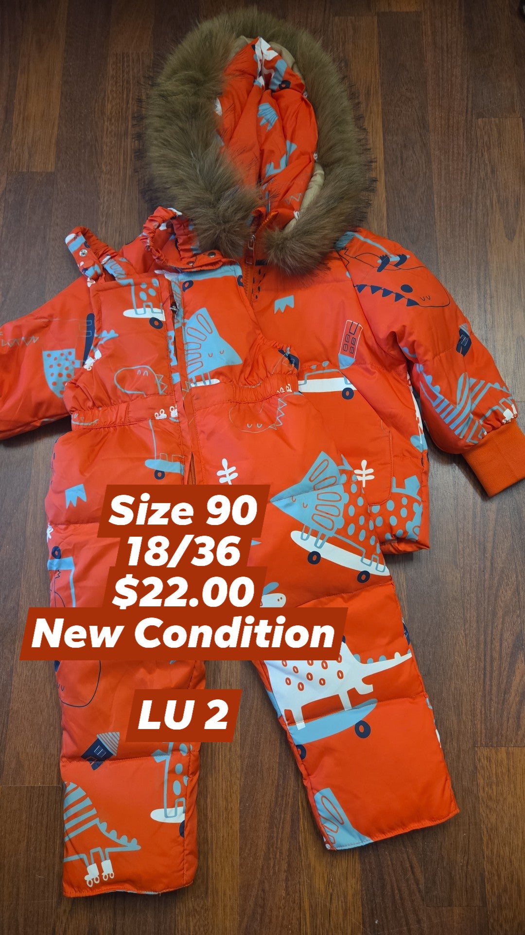 Size 90 - 18/36mth