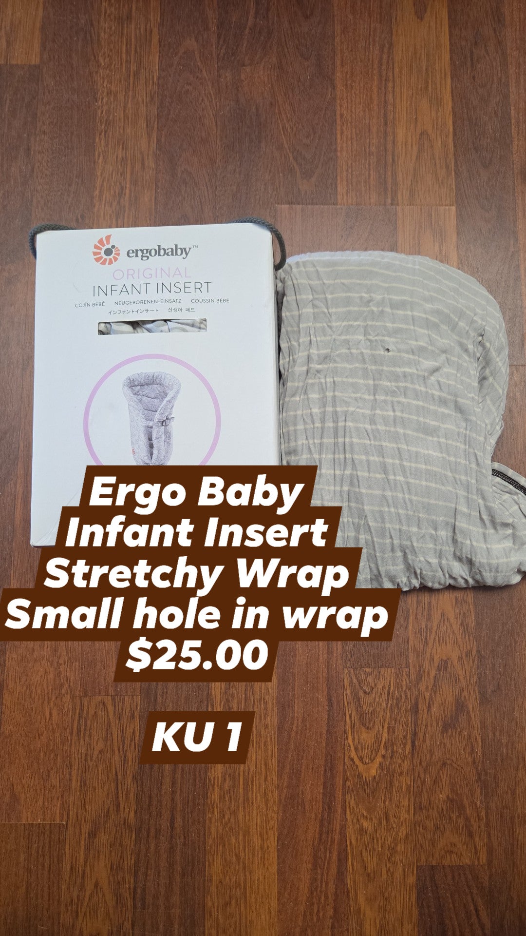 Ergi Baby Insert & Wrap