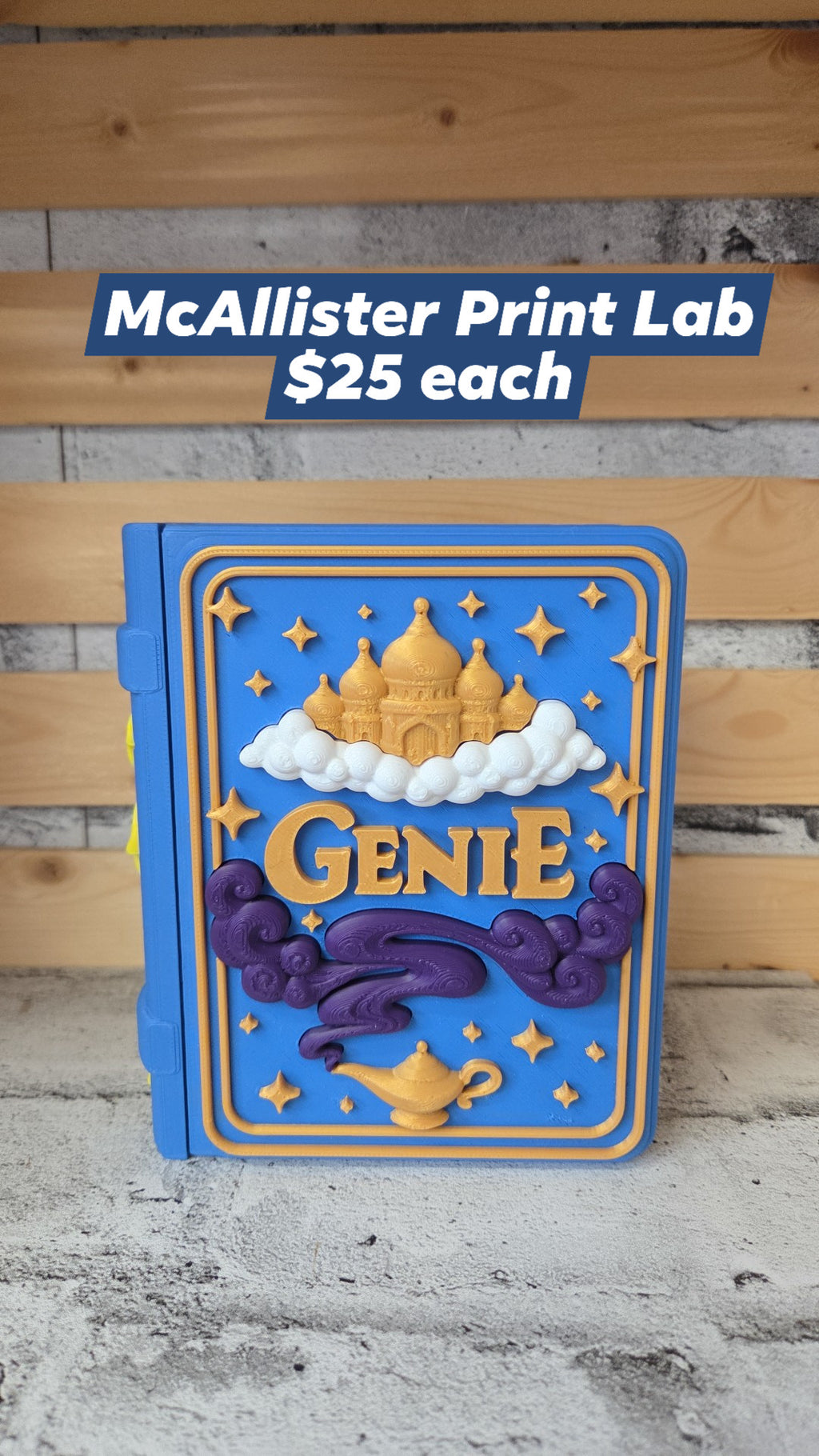 McAllister Print Lab - Genie & Book