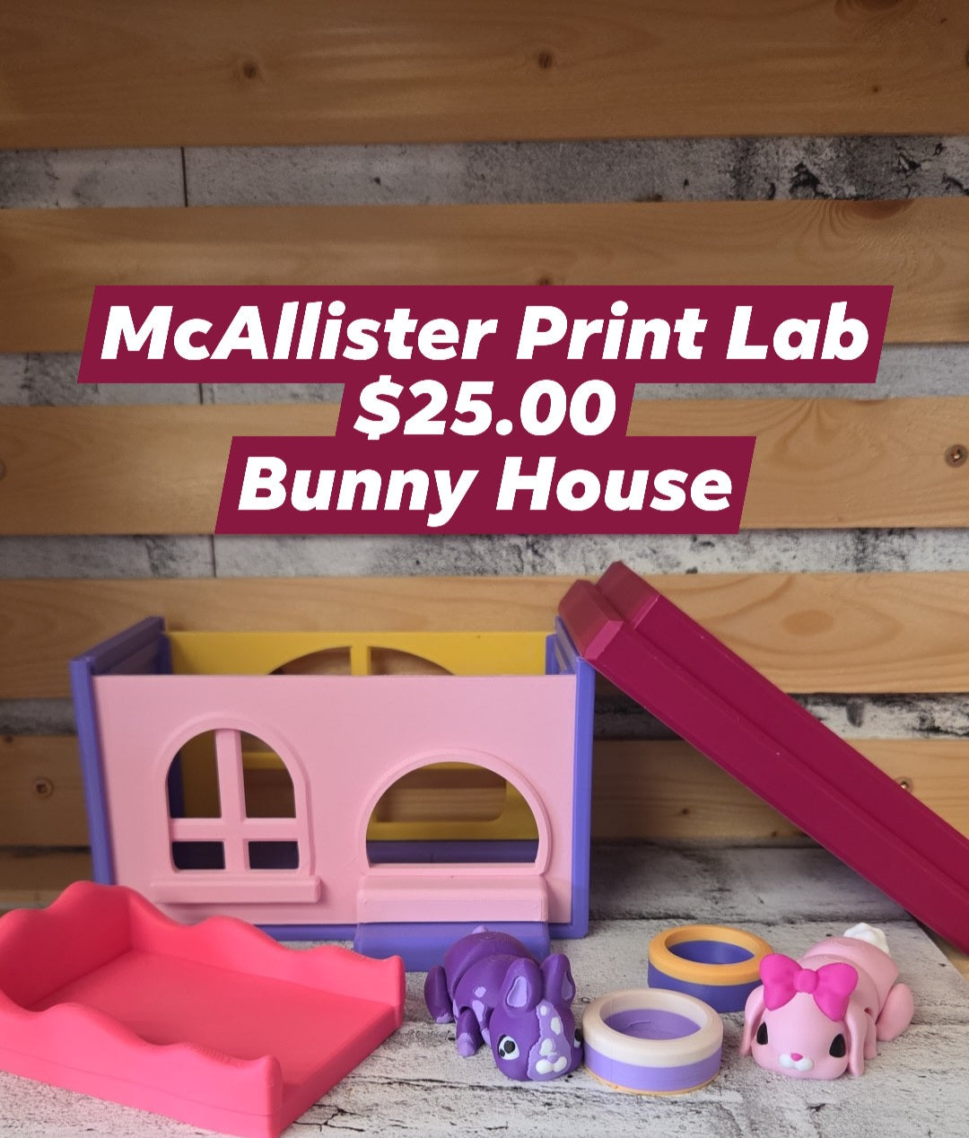 McAllister Print Lab - Bunny House