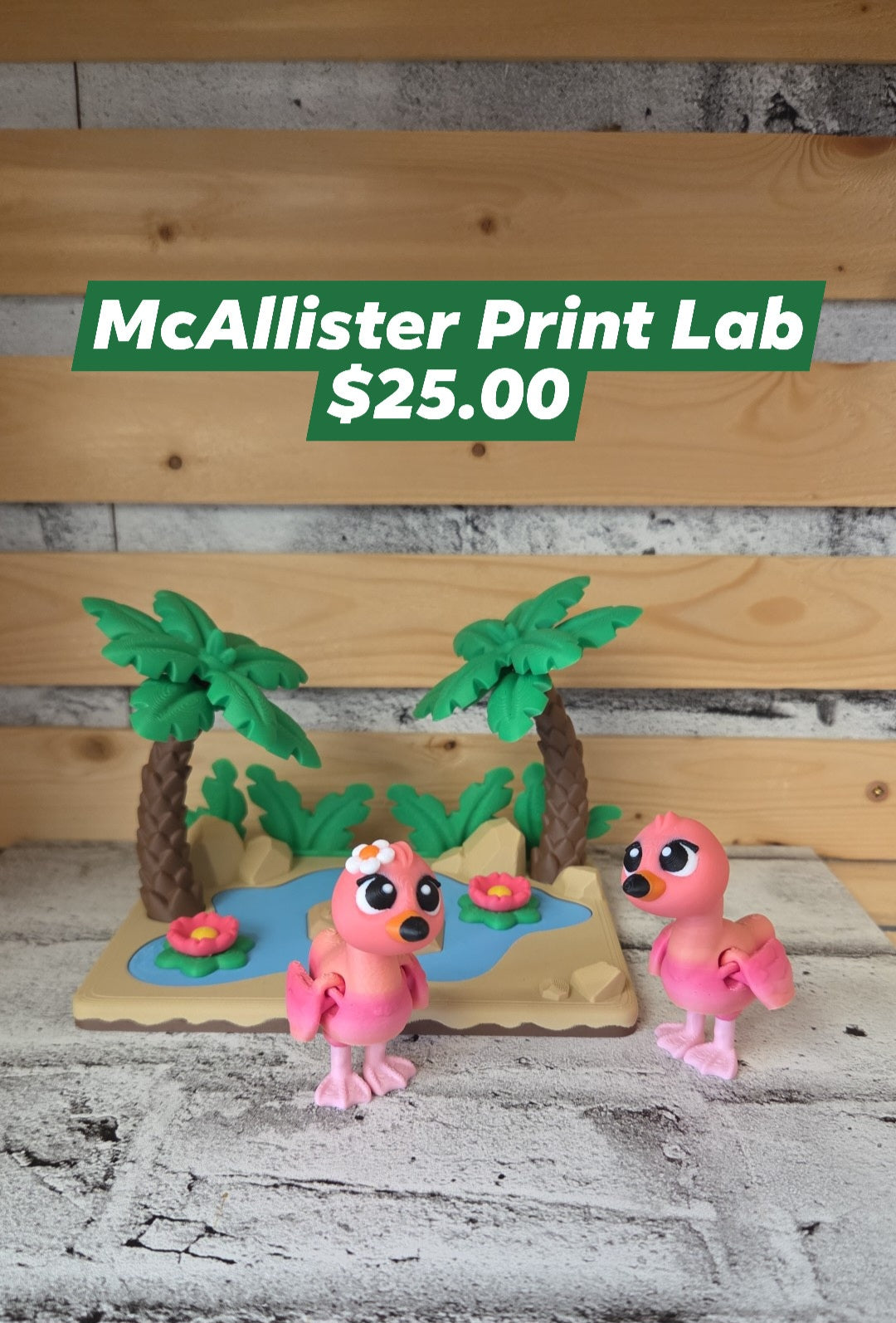 McAllister Print Lab - Flamingo Set
