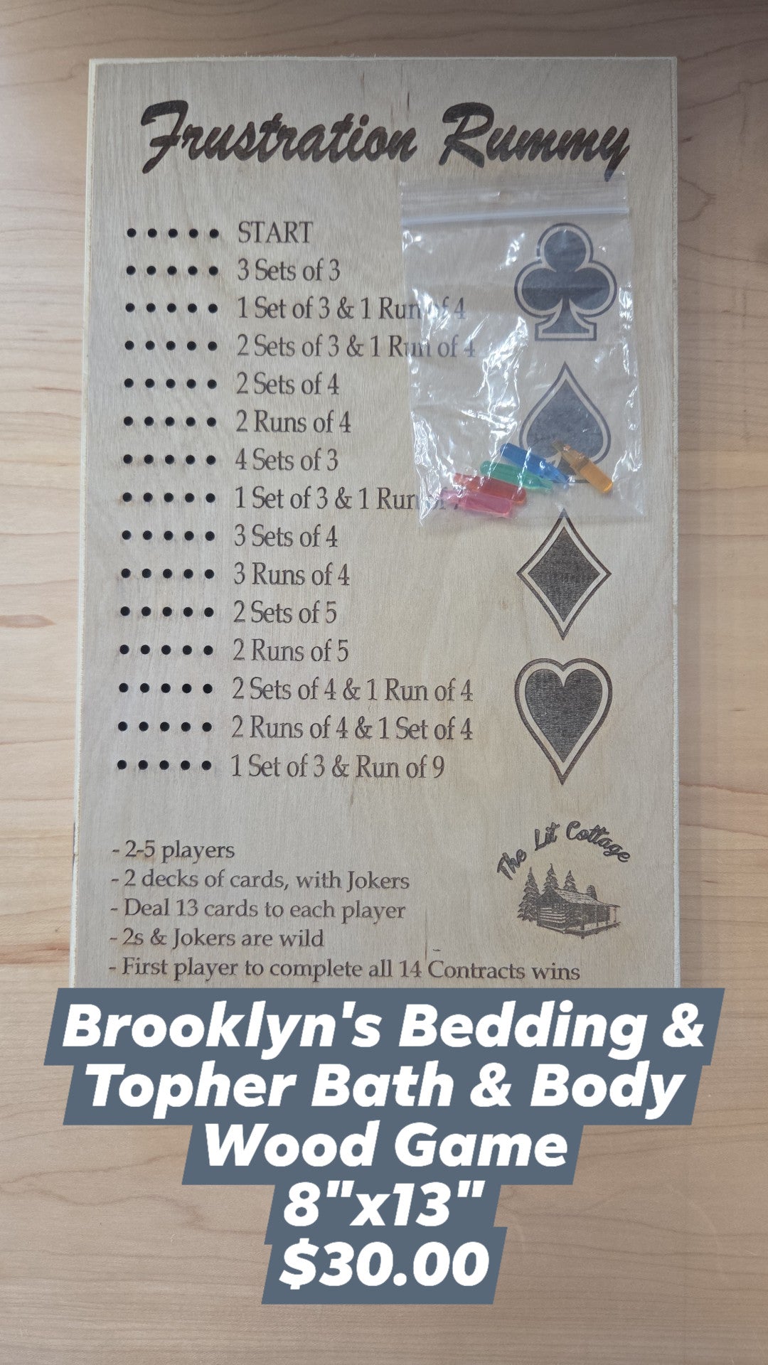 Brooklyn's Bedding - Frustration Rummy