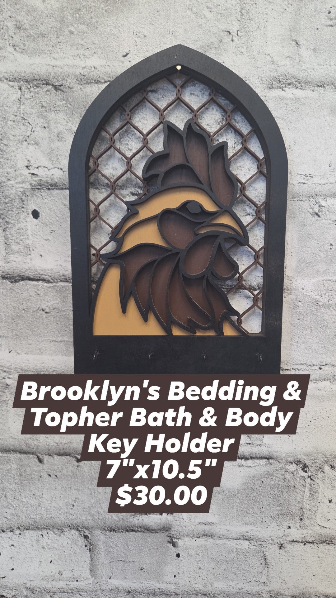 Brooklyn's Bedding - Key Holder