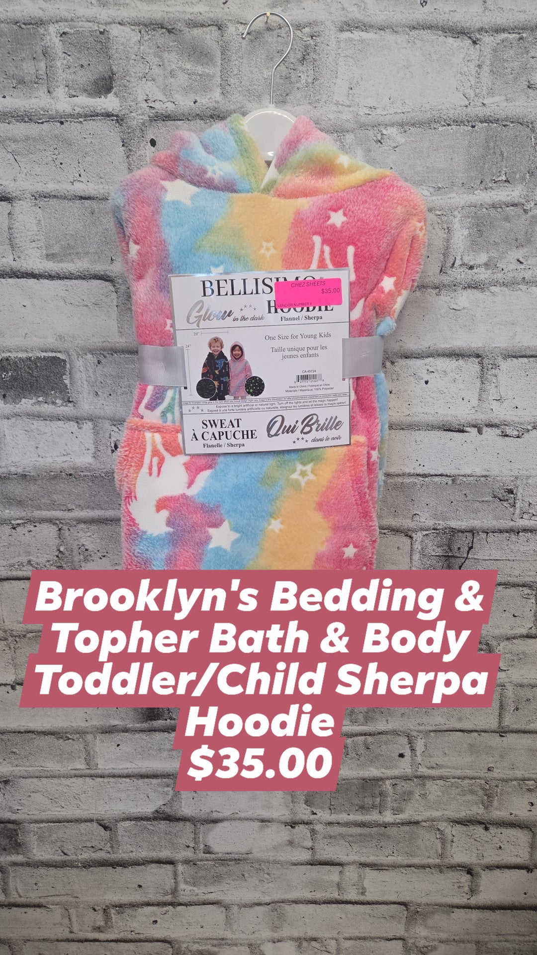 Brooklyn's Bedding - Unicorn Sherpa