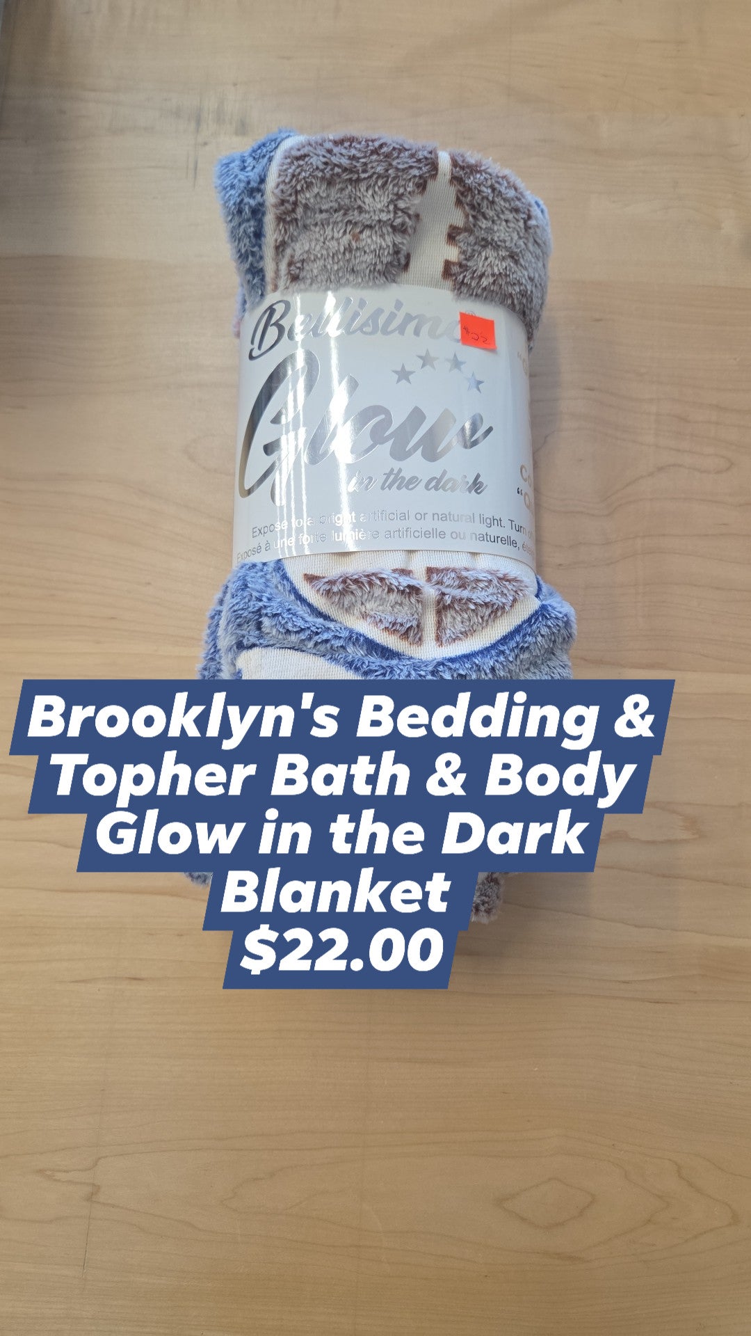 Brooklyn's Bedding - Glow in the Dark Blanket