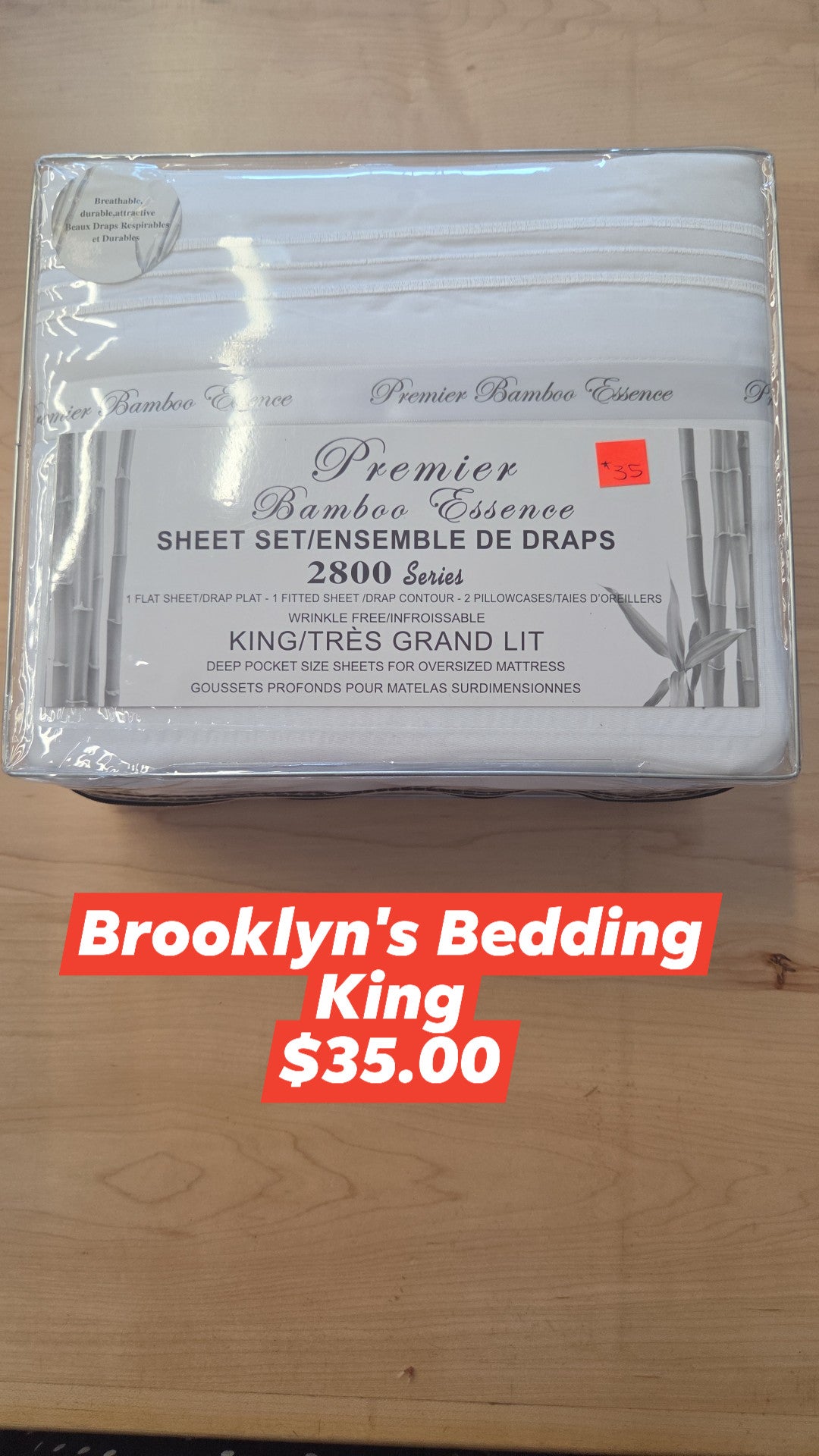 Brooklyn's Bedding - King